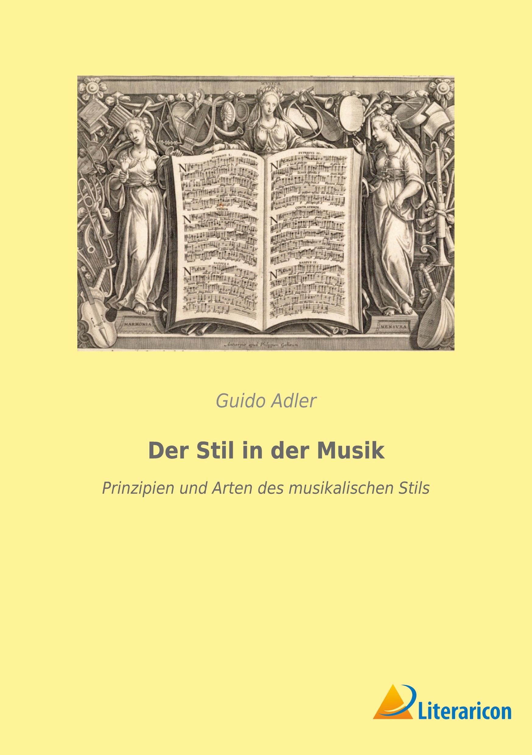 Vorderes Coverbild Der Stil in der Musik