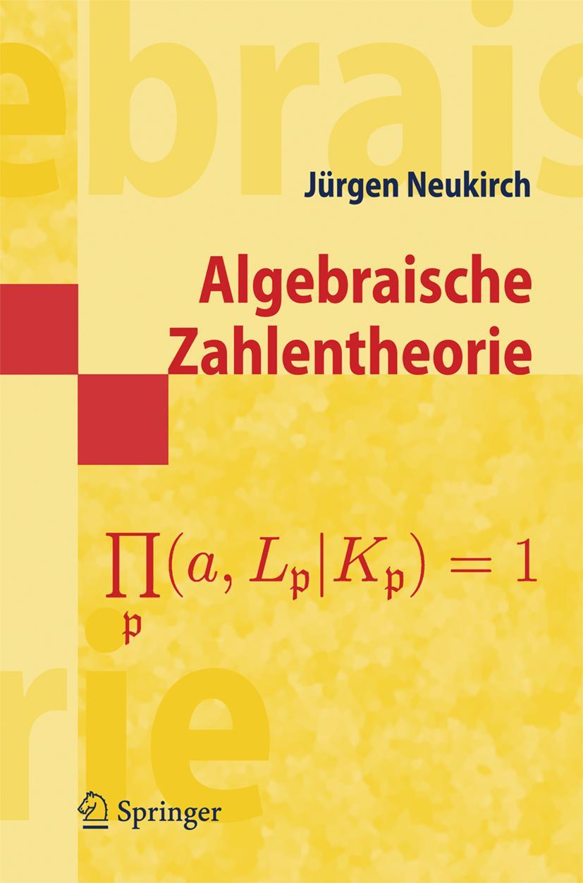 Vorderes Coverbild Algebraische Zahlentheorie
