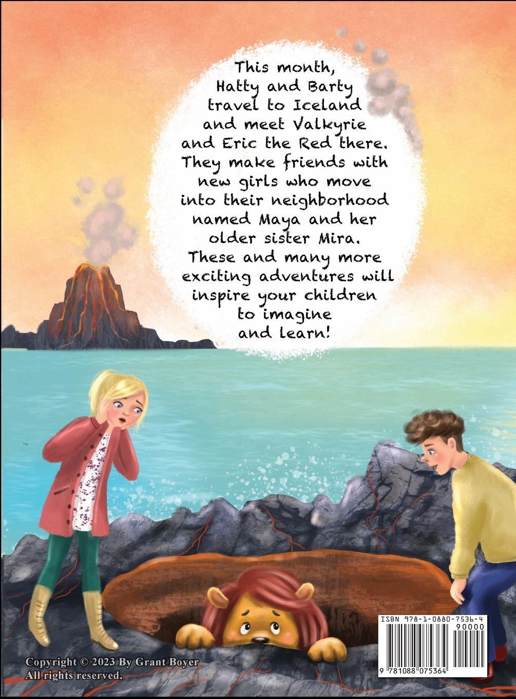 Rückseitencover Hatty and Barty Adventures Month Eight