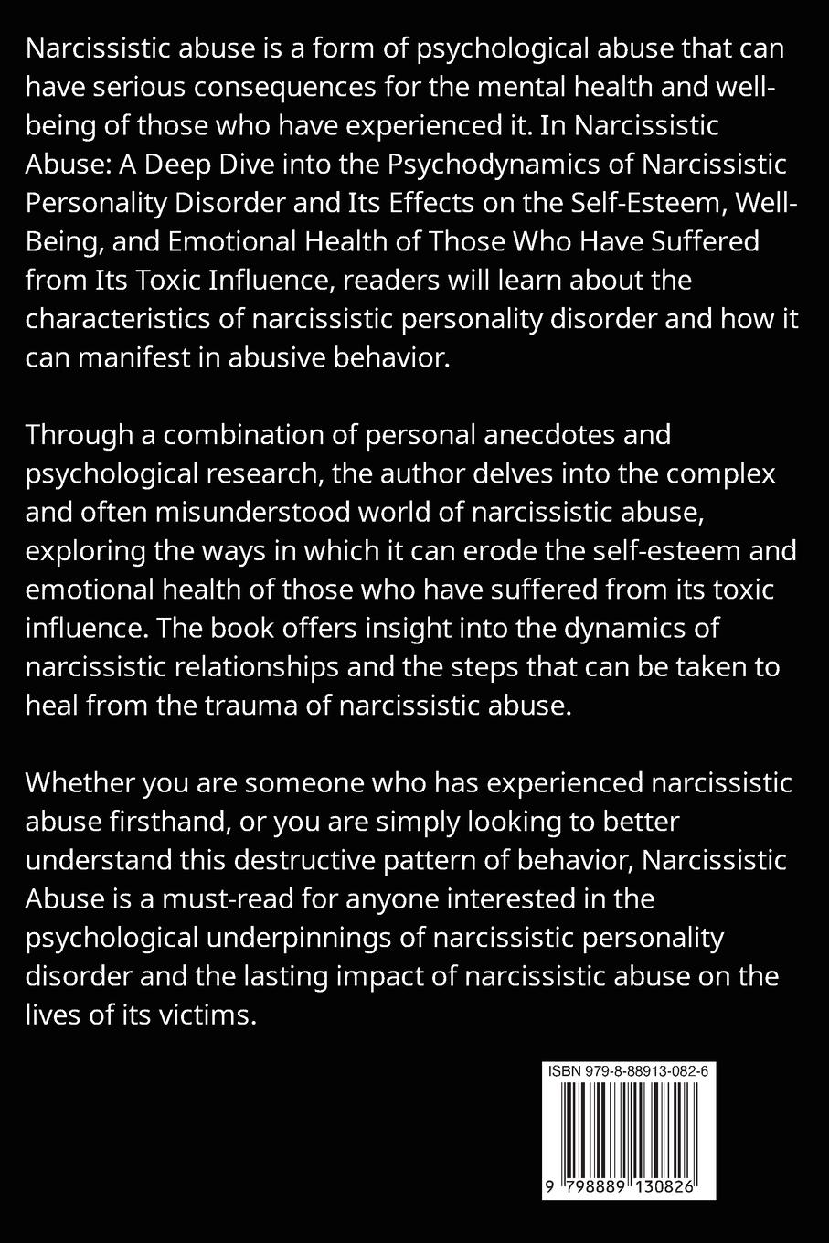 Rückseitencover Narcissistic Abuse