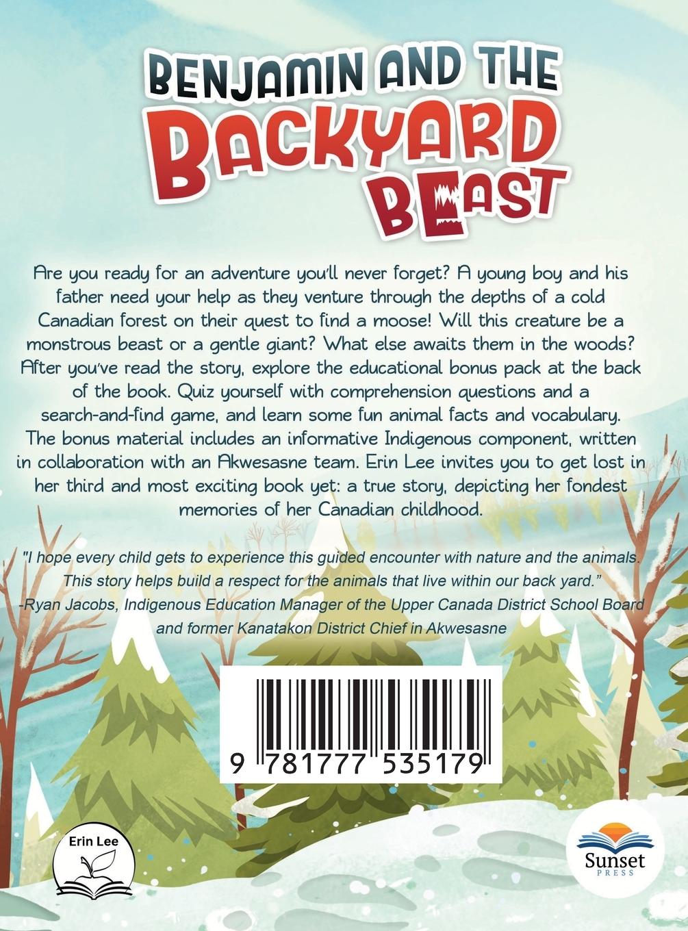 Rückseitencover Benjamin and the Backyard Beast