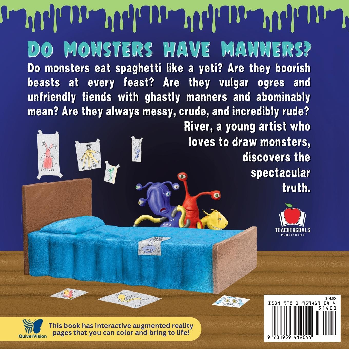 Rückseitencover Monsters Have Manners