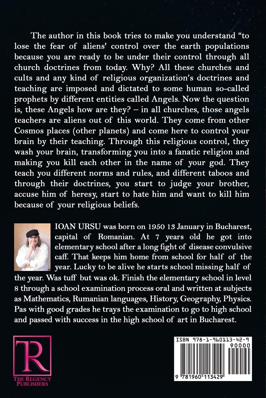 Rückseitencover UNIQUE RELIGION SPACE UNIVERSE