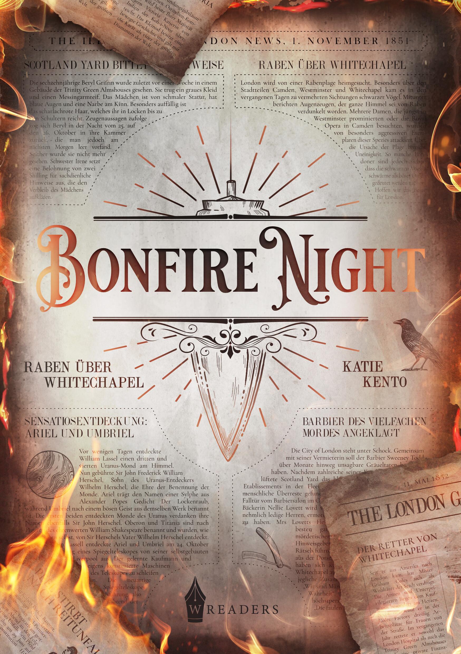Vorderes Coverbild Bonfire Night