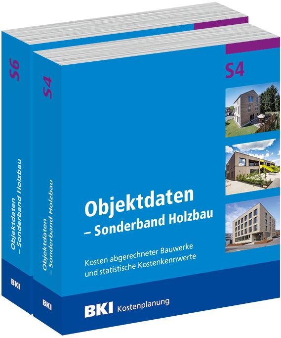 Vorderes Coverbild BKI Sonderband Holzbau Paket S4 + S6