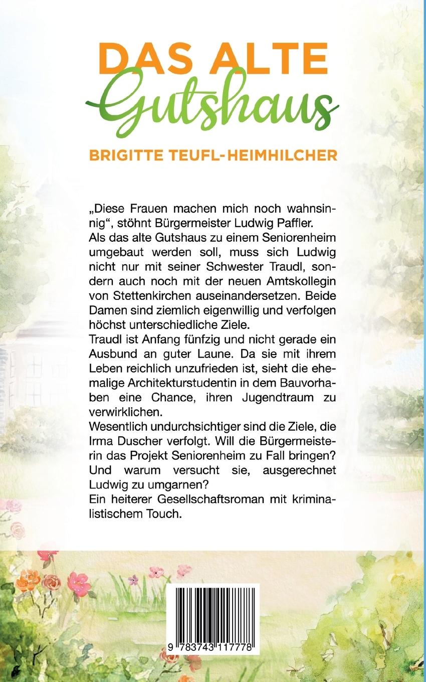 Rückseitencover Das alte Gutshaus