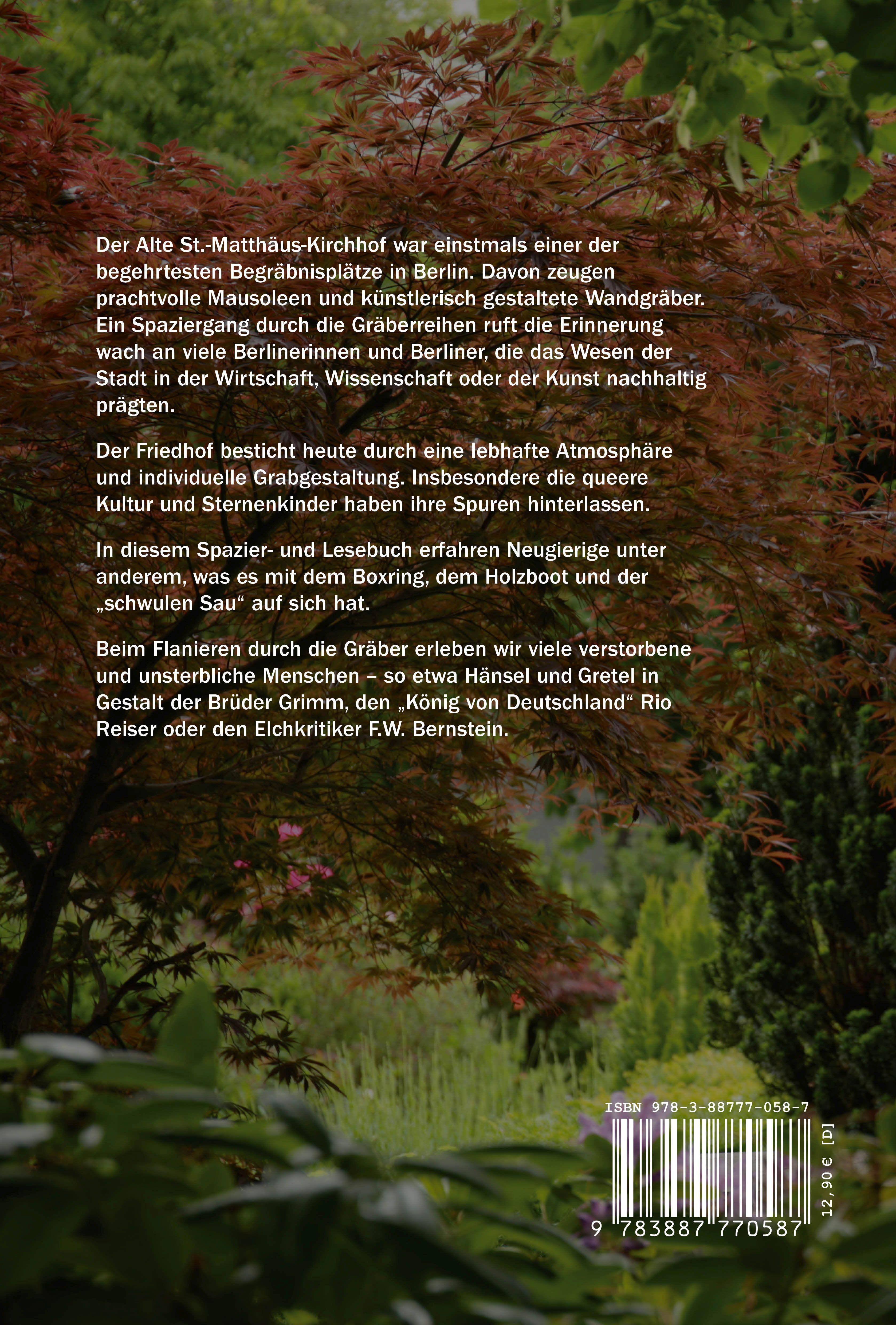 Beispielinhalt (Bild) Alter St. Matthäus Kirchhof Berlin-Schöneberg