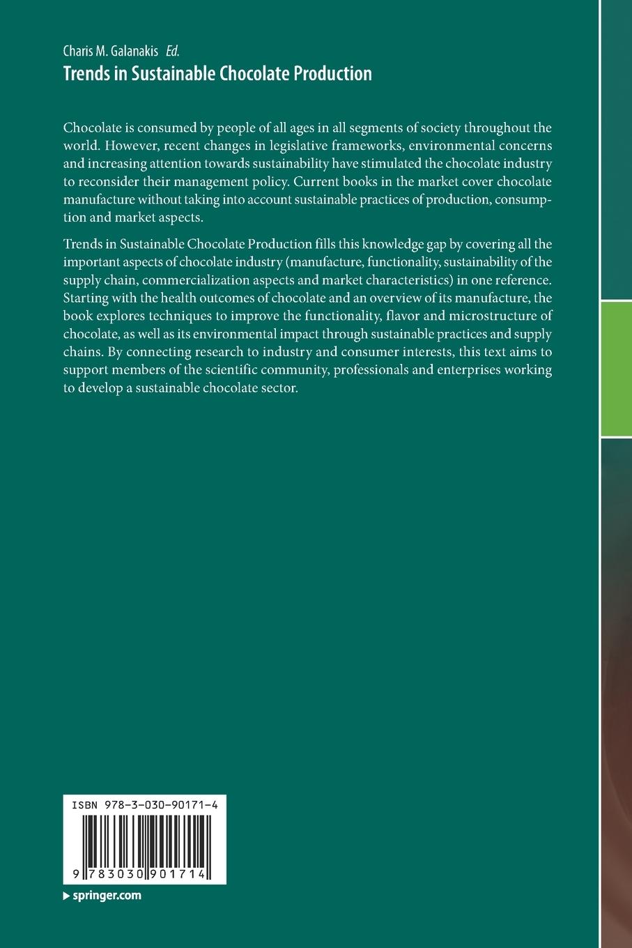Rückseitencover Trends in Sustainable Chocolate Production