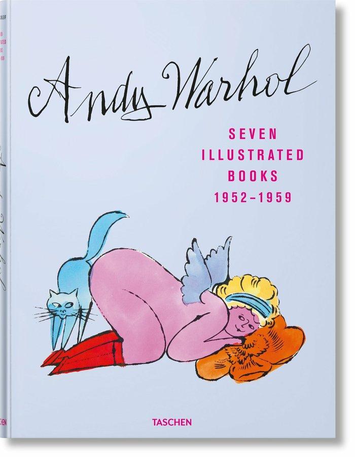 Vorderes Coverbild Andy Warhol. Seven Illustrated Books 1952-1959