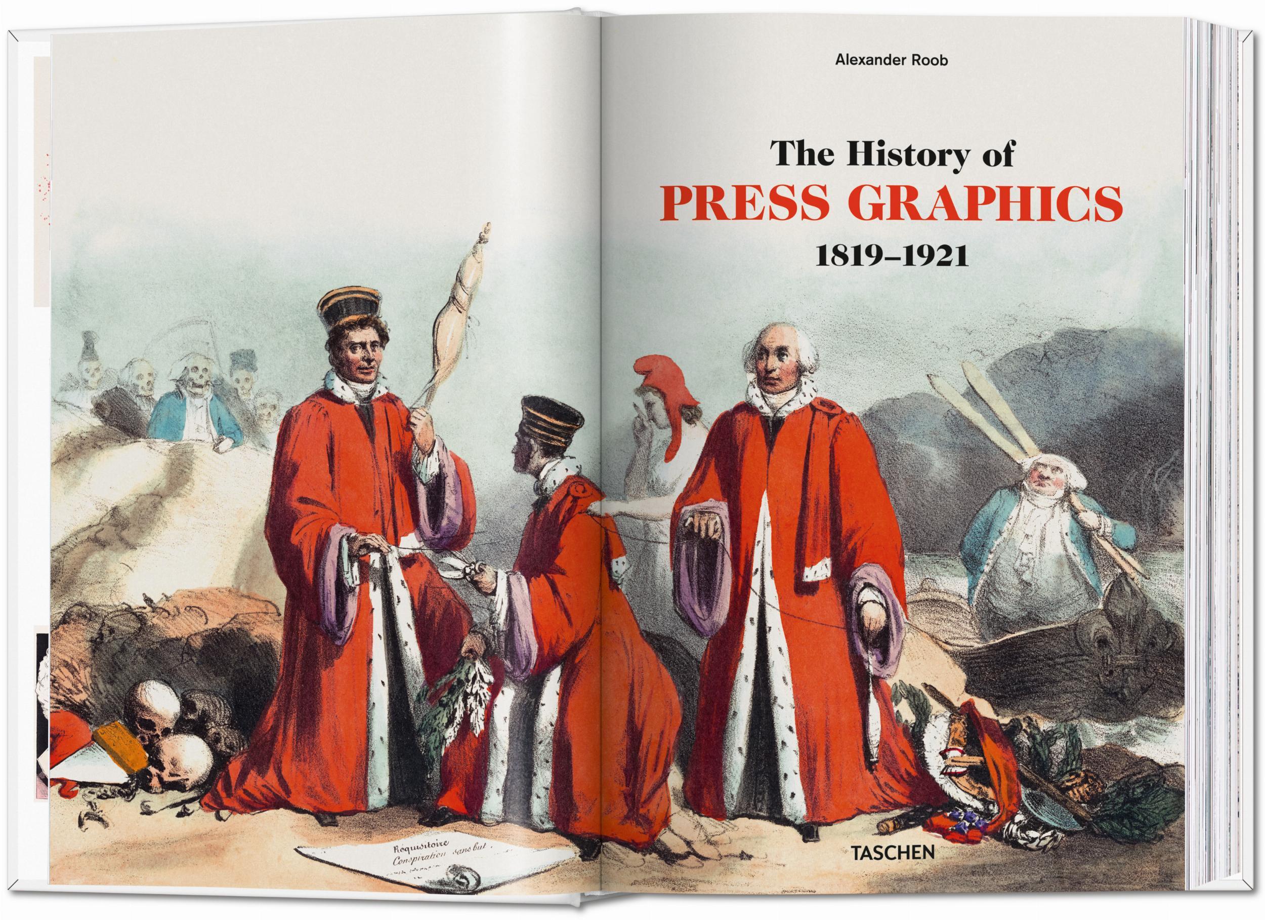 Beispielinhalt (Bild) History of Press Graphics. 1819-1921