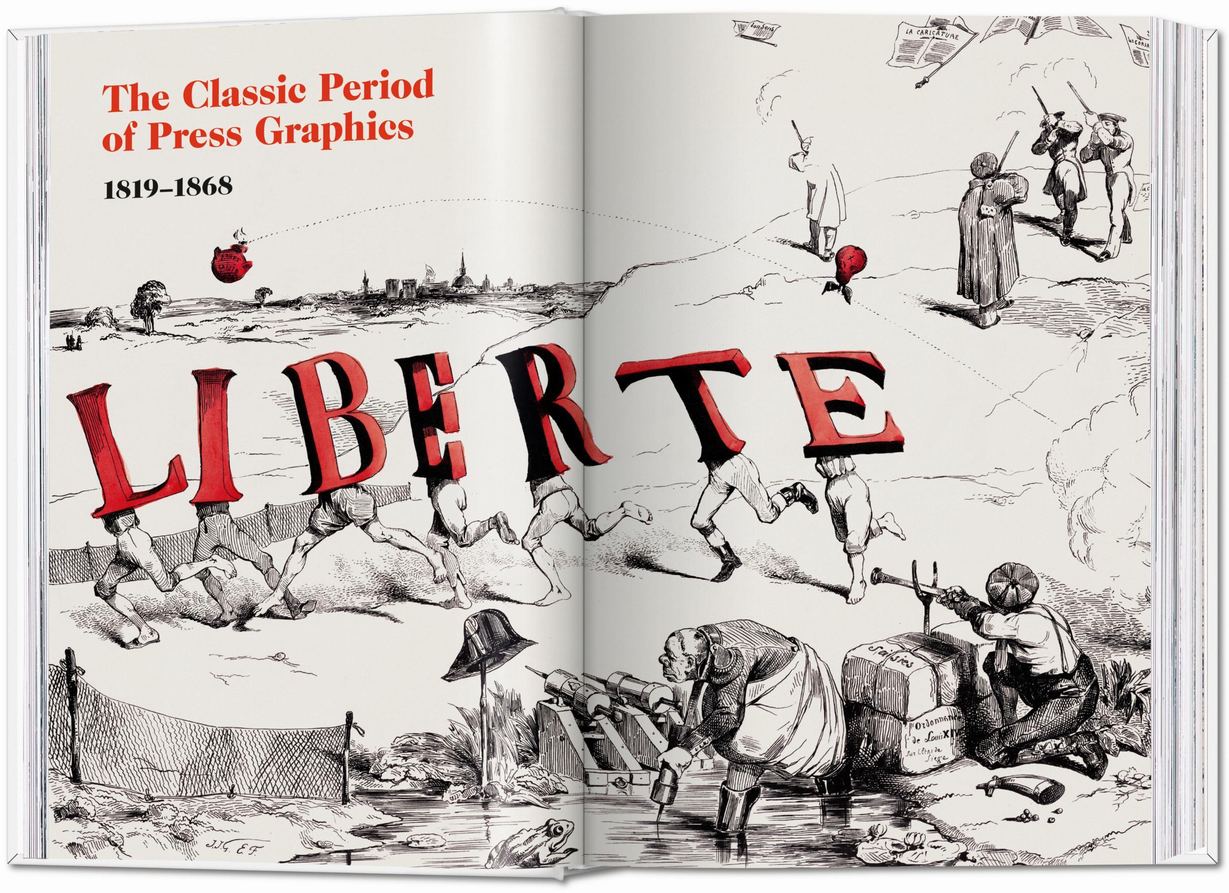 Beispielinhalt (Bild) History of Press Graphics. 1819-1921
