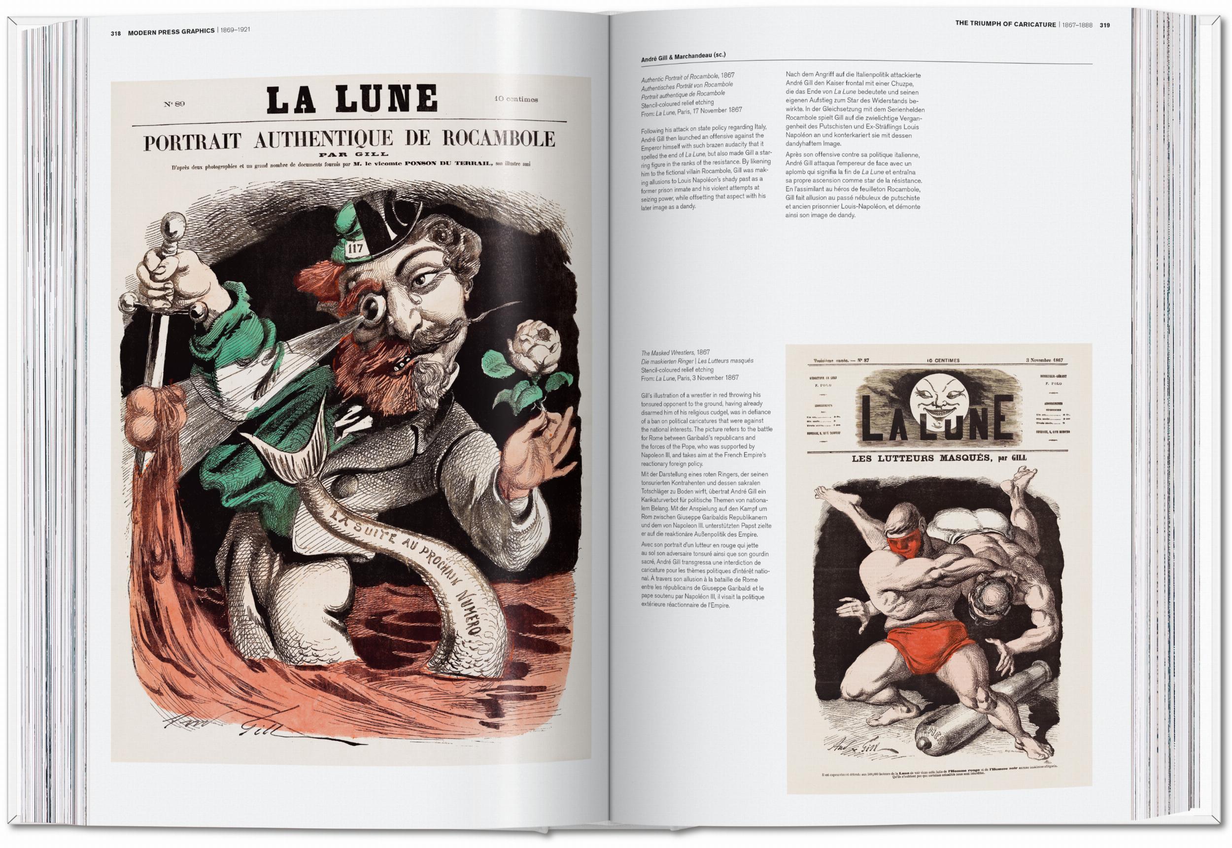 Beispielinhalt (Bild) History of Press Graphics. 1819-1921
