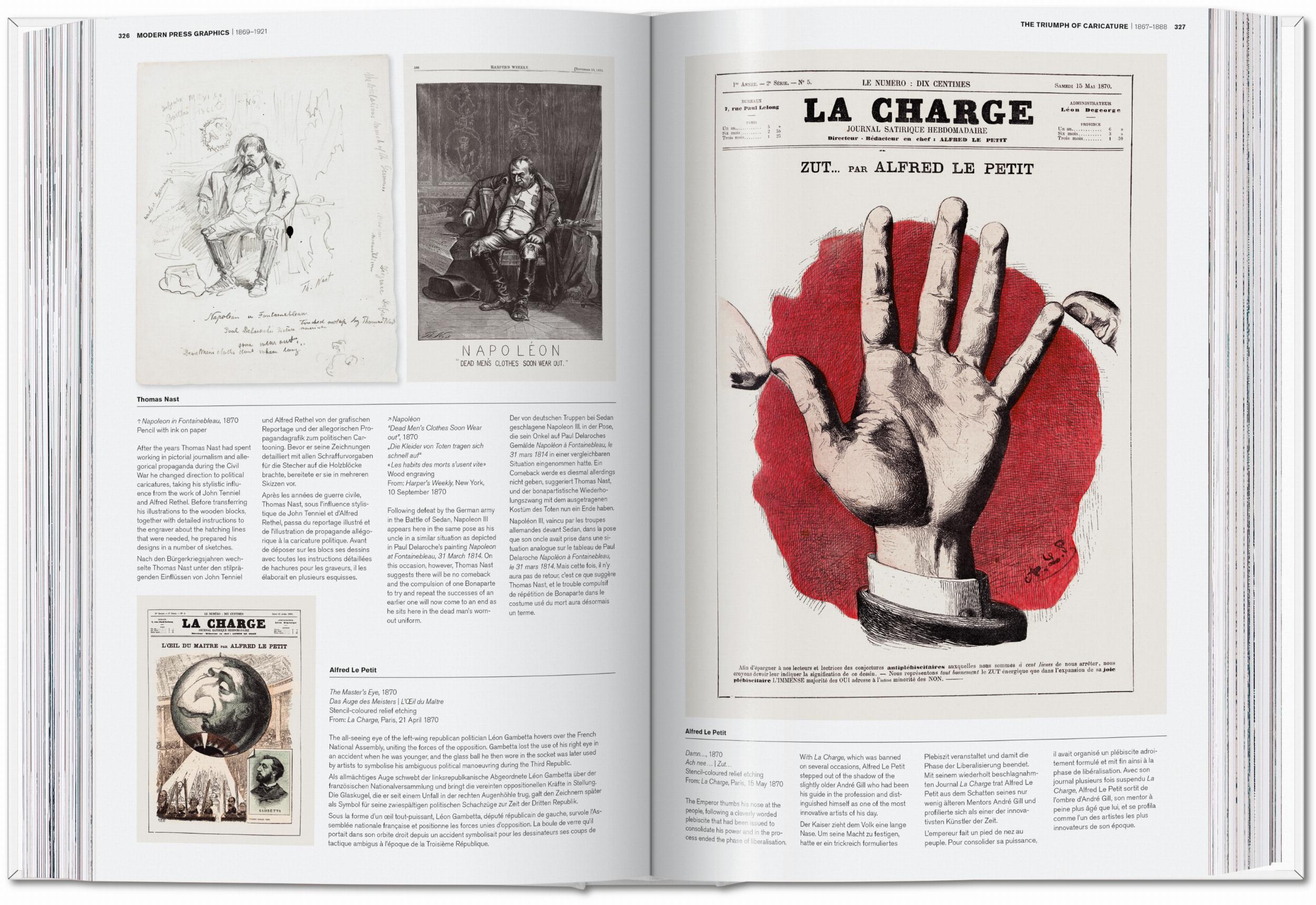 Beispielinhalt (Bild) History of Press Graphics. 1819-1921