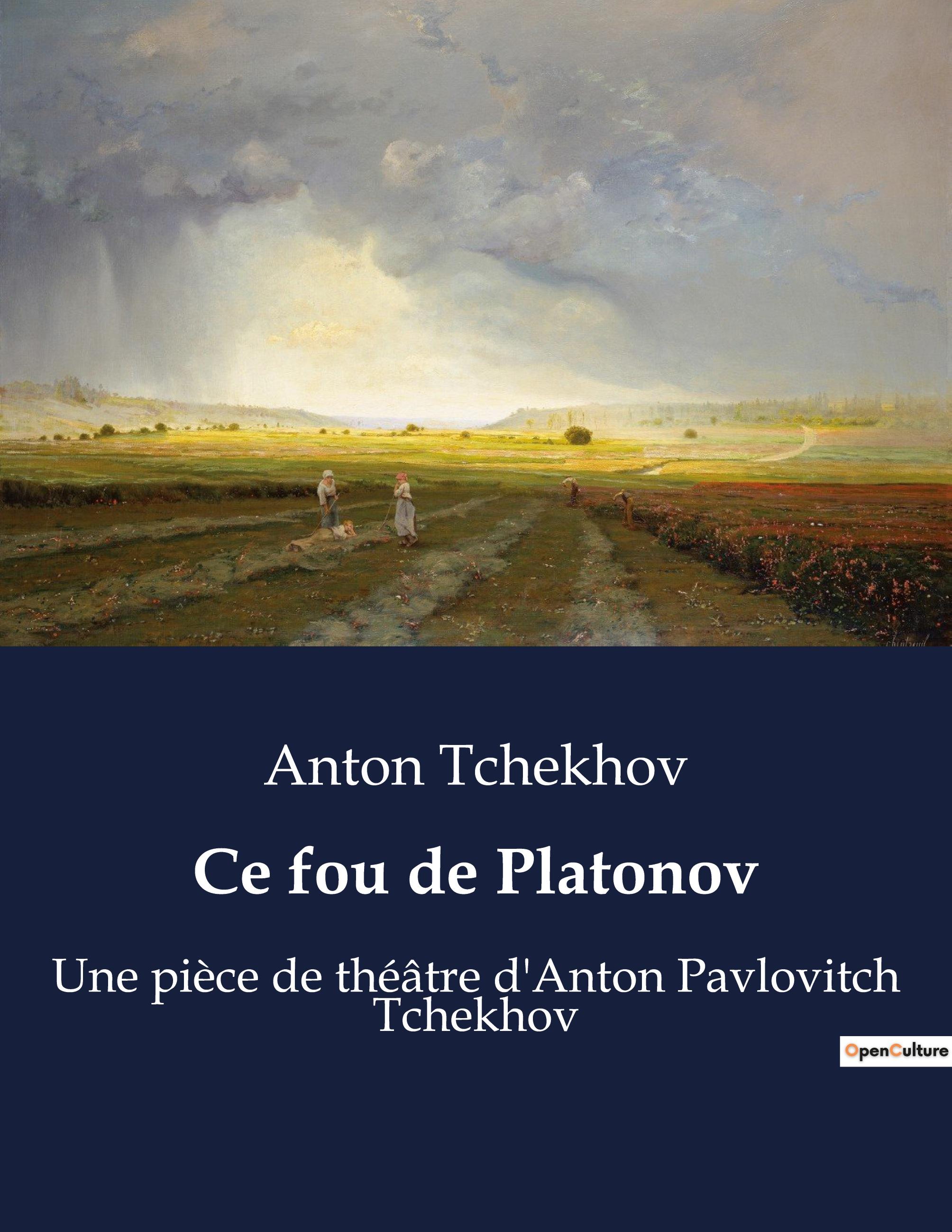 Vorderes Coverbild Ce fou de Platonov