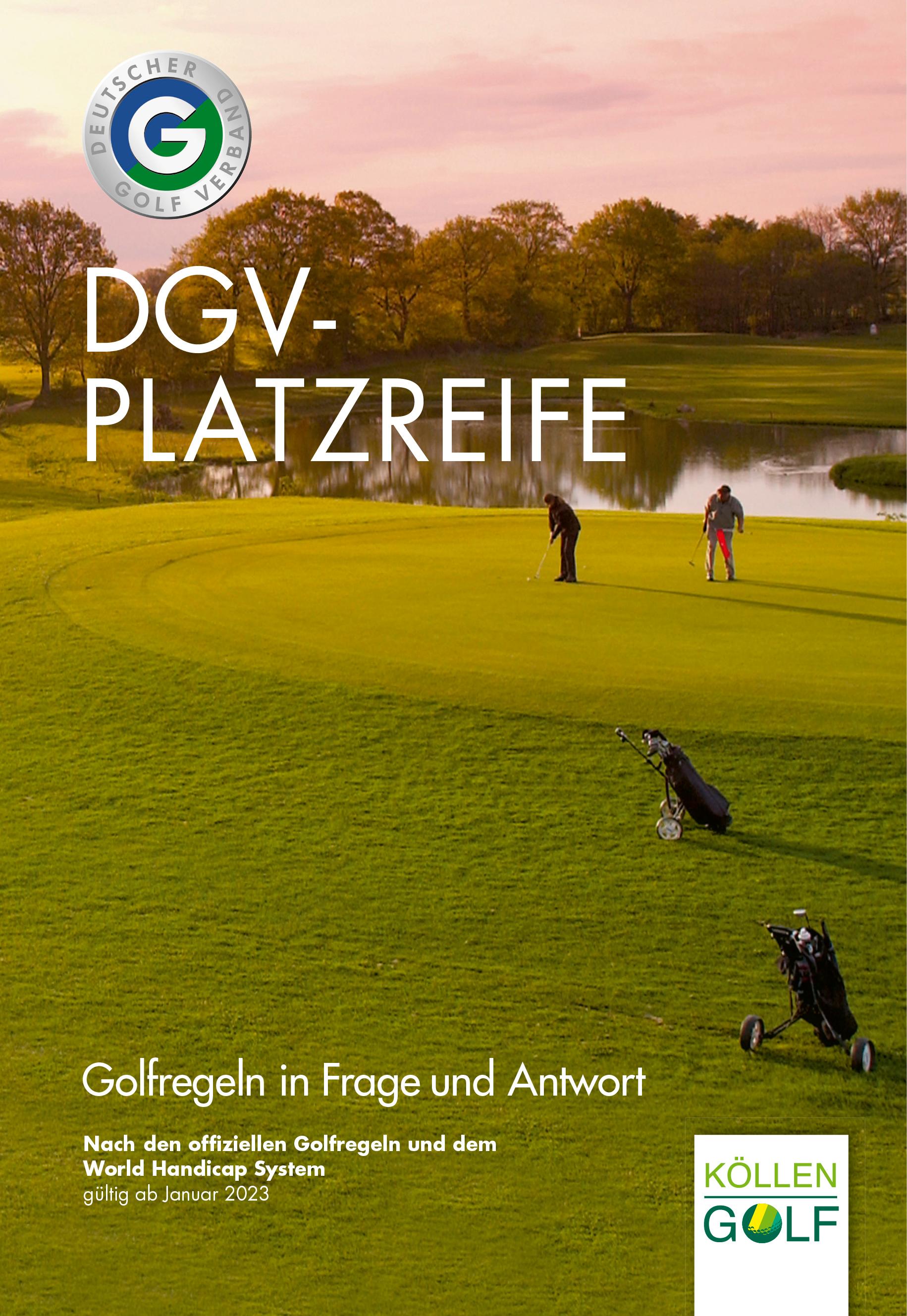 Vorderes Coverbild DGV-Platzreife