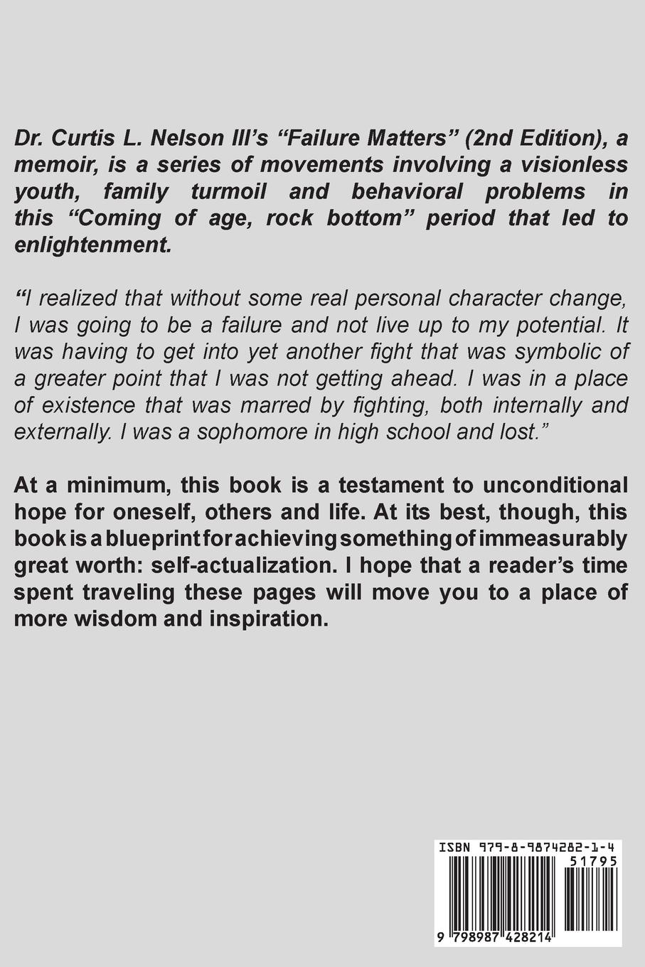 Rückseitencover Failure Matters, 2nd Edition