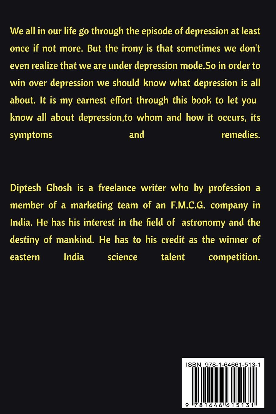 Rückseitencover ALL ABOUT DEPRESSION