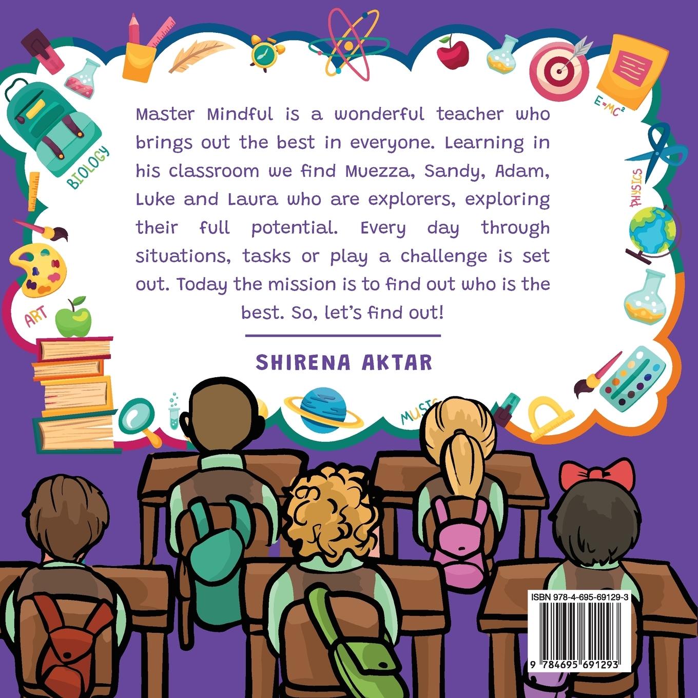 Rückseitencover Master Mindful - Your Competition is with yourself.