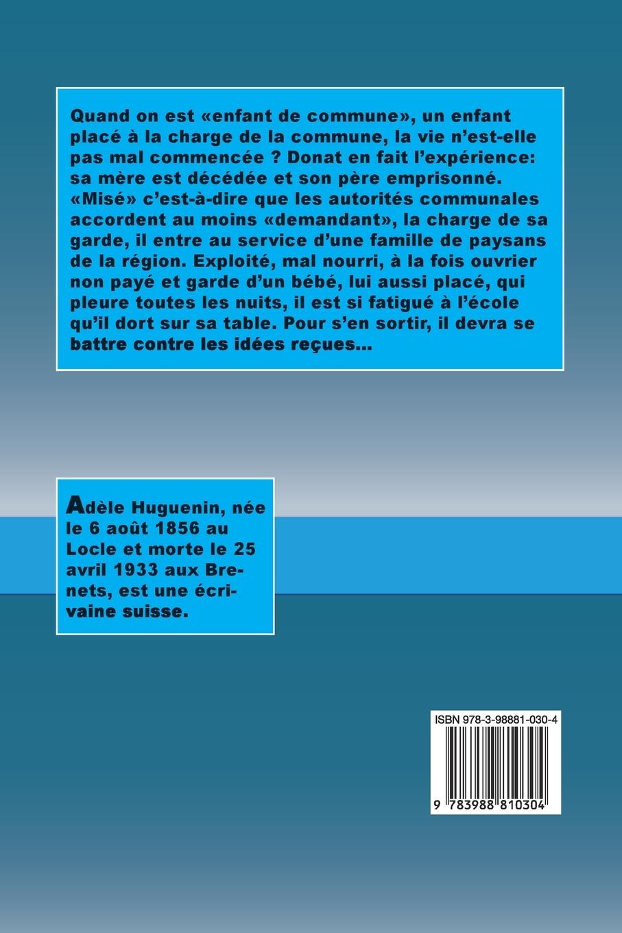 Rückseitencover Enfant de Commune