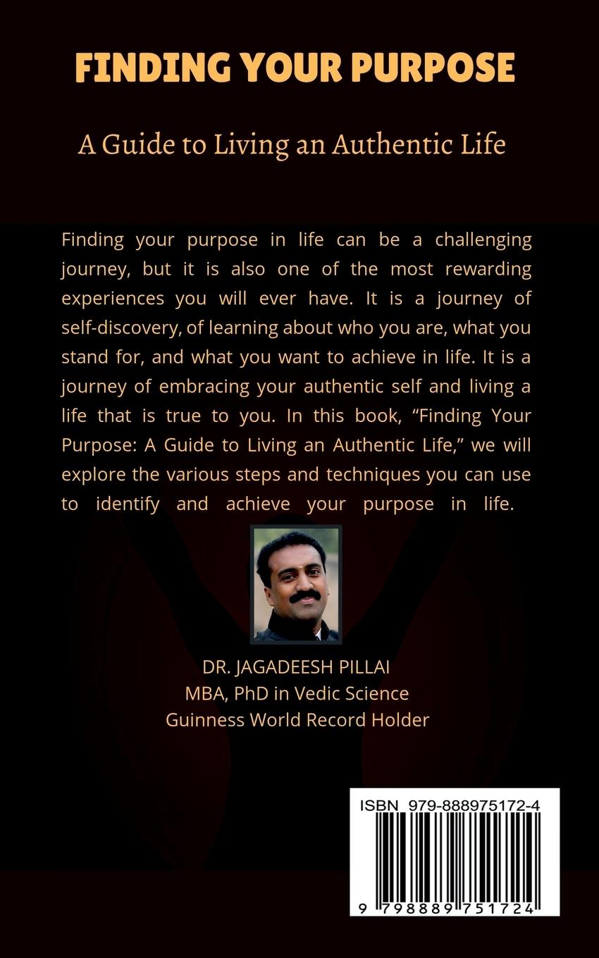 Rückseitencover Finding Your Purpose