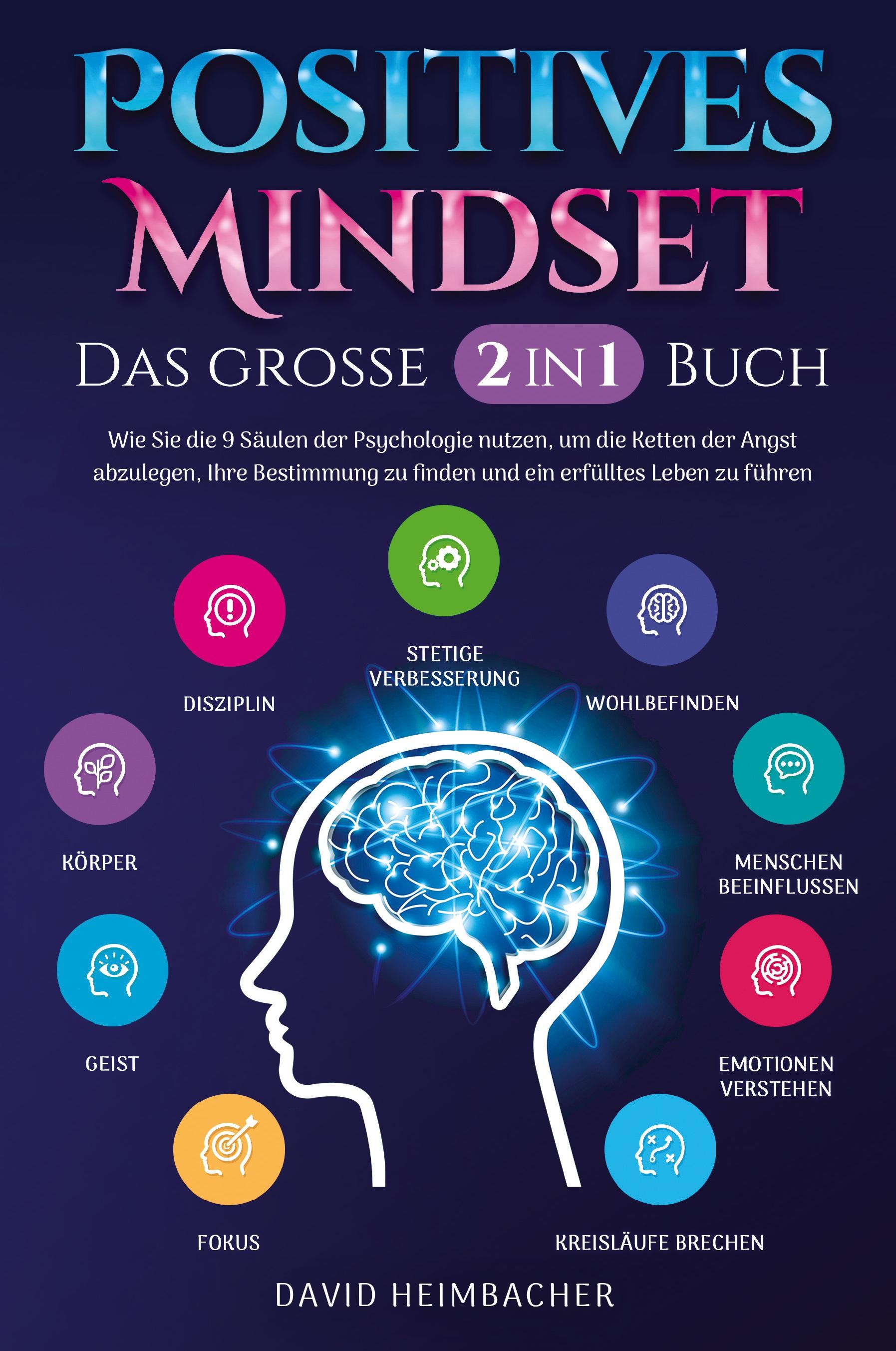 Vorderes Coverbild Positives Mindset - Das große 2 in 1 Buch
