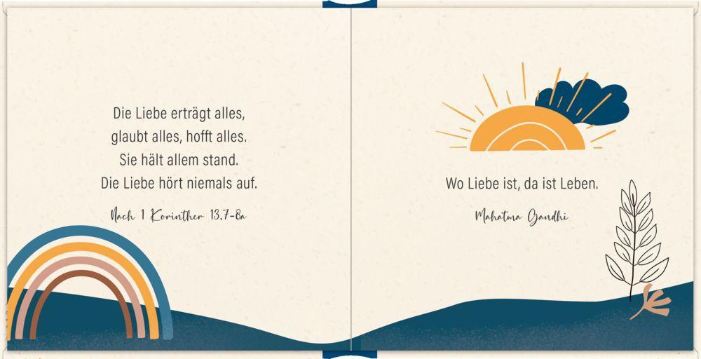 Beispielinhalt (Bild) Geldkuvert-Geschenkbuch