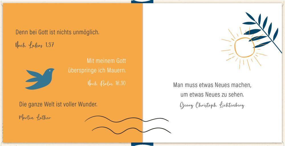 Beispielinhalt (Bild) Geldkuvert-Geschenkbuch