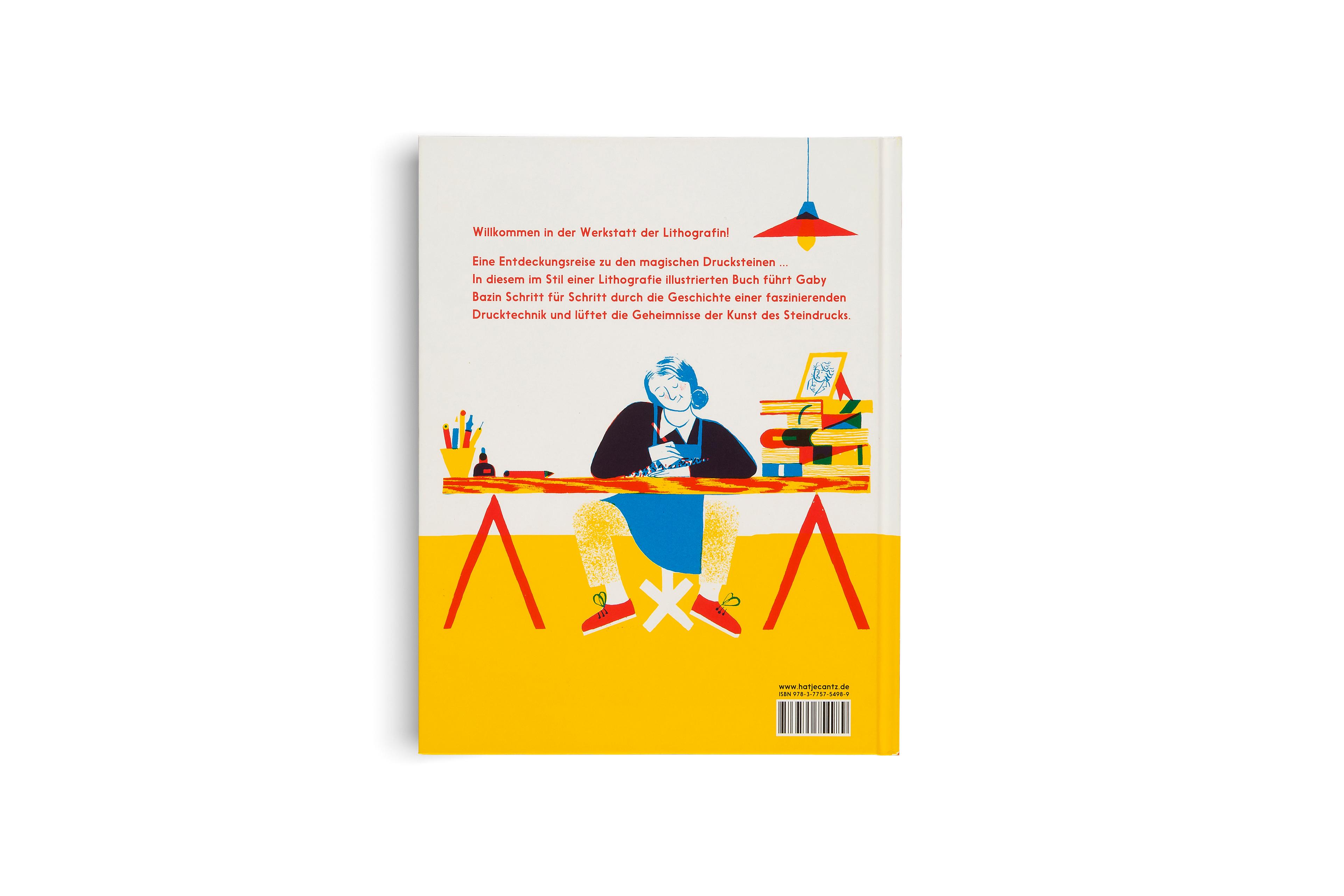 Beispielinhalt (Bild) Die Lithografin - Ein kunstvolles Bilderbuch über die Magie des Drucks für Kinder ab 6 Jahren