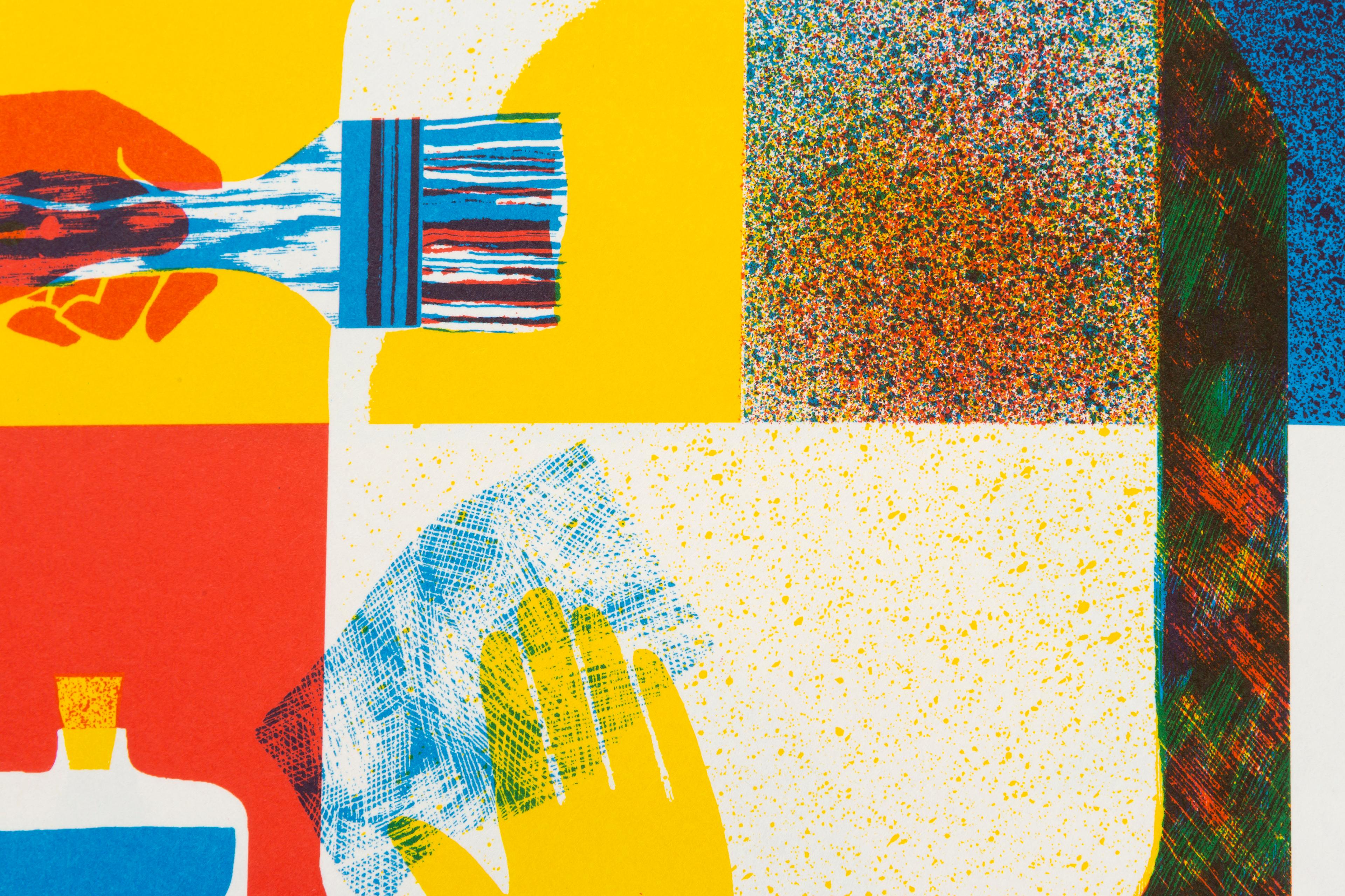 Beispielinhalt (Bild) Die Lithografin - Ein kunstvolles Bilderbuch über die Magie des Drucks für Kinder ab 6 Jahren