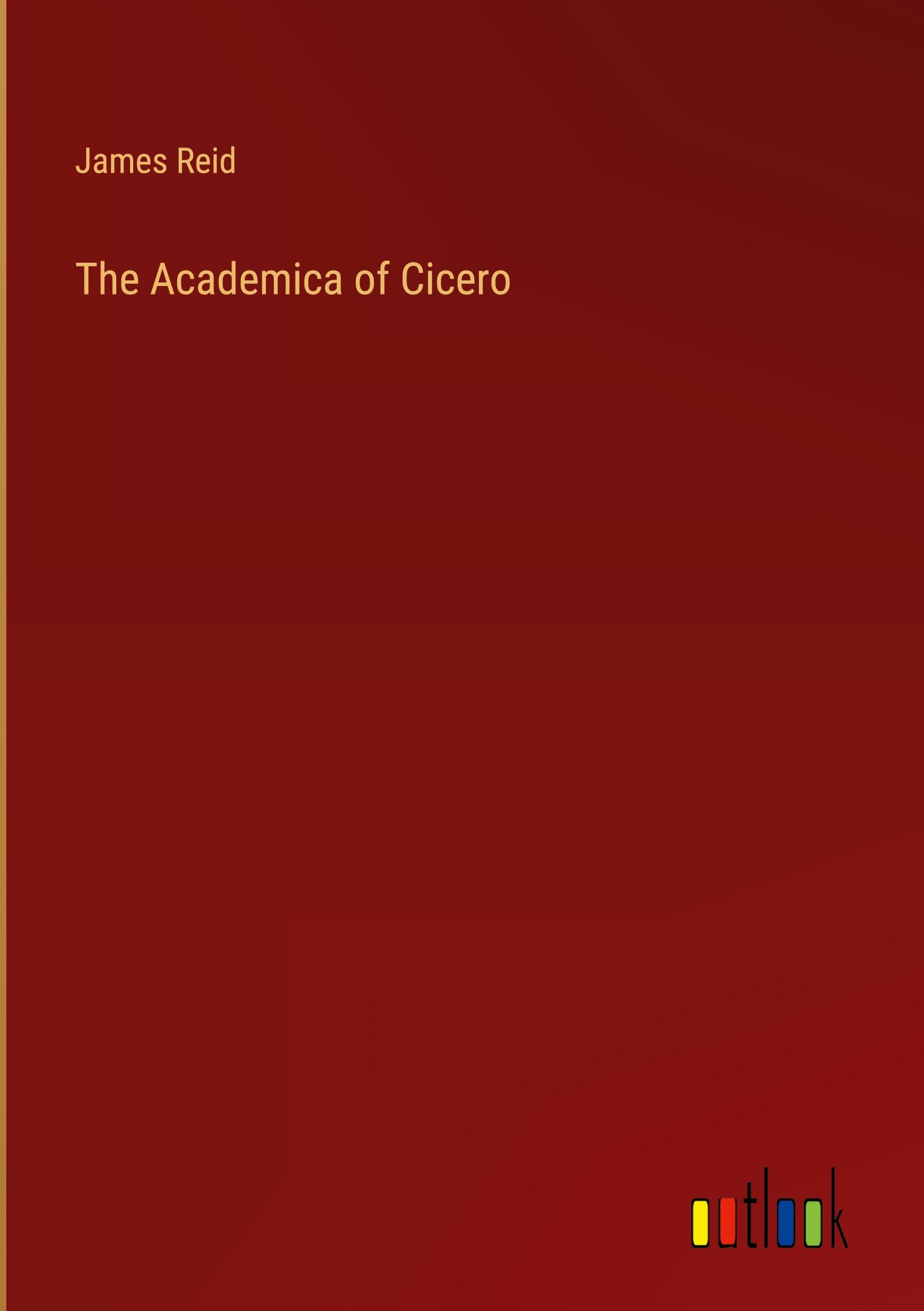 Vorderes Coverbild The Academica of Cicero
