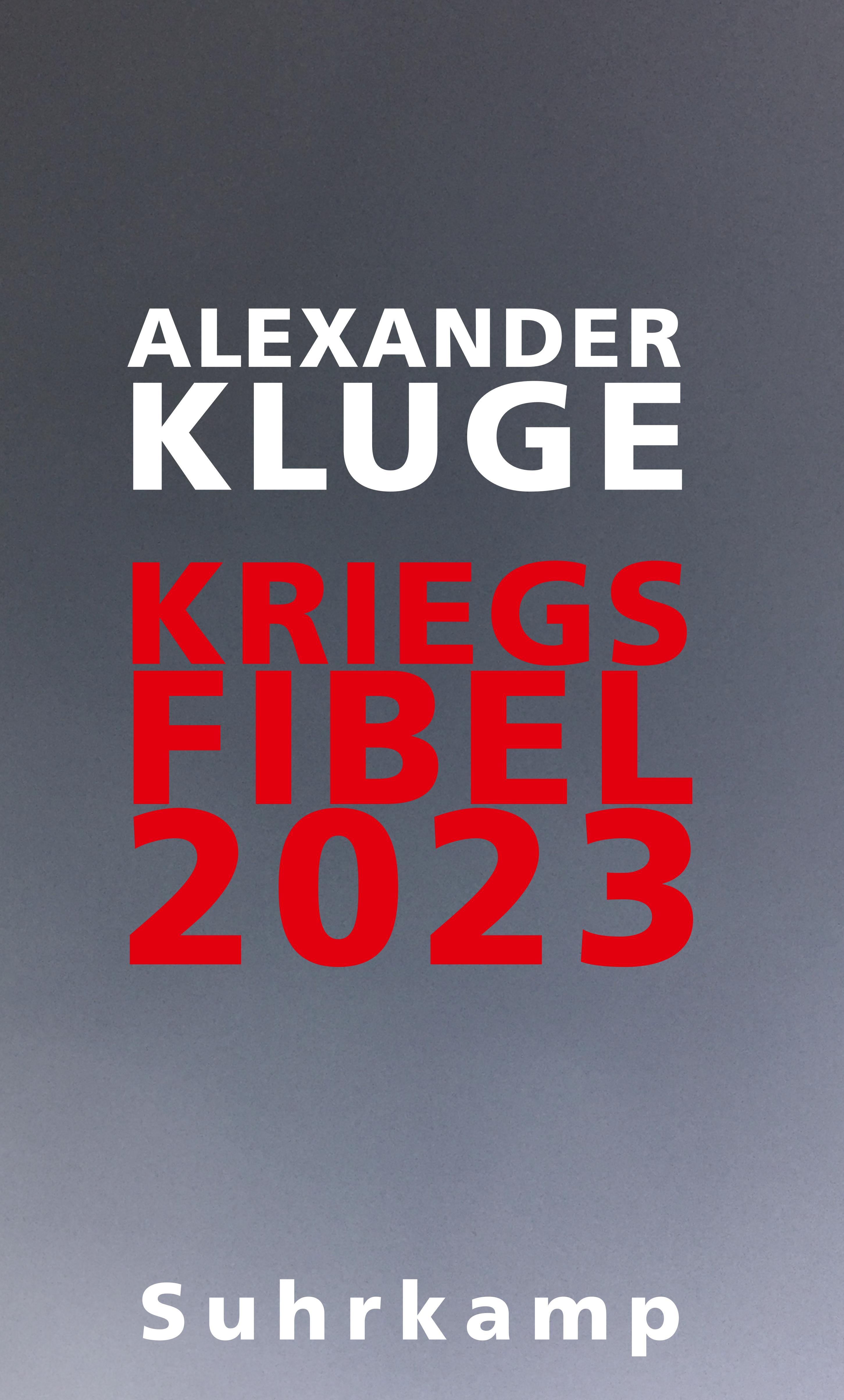 Vorderes Coverbild Kriegsfibel 2023