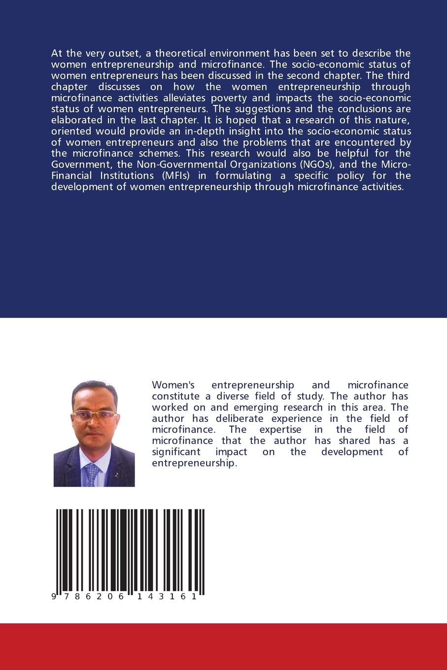 Rückseitencover Women Entrepreneurship and Micro-Finance
