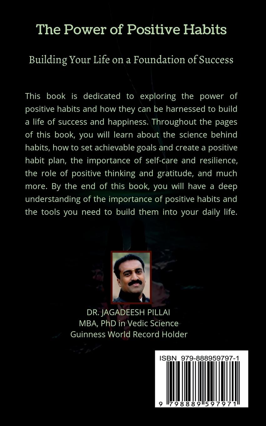 Rückseitencover The Power of Positive Habits