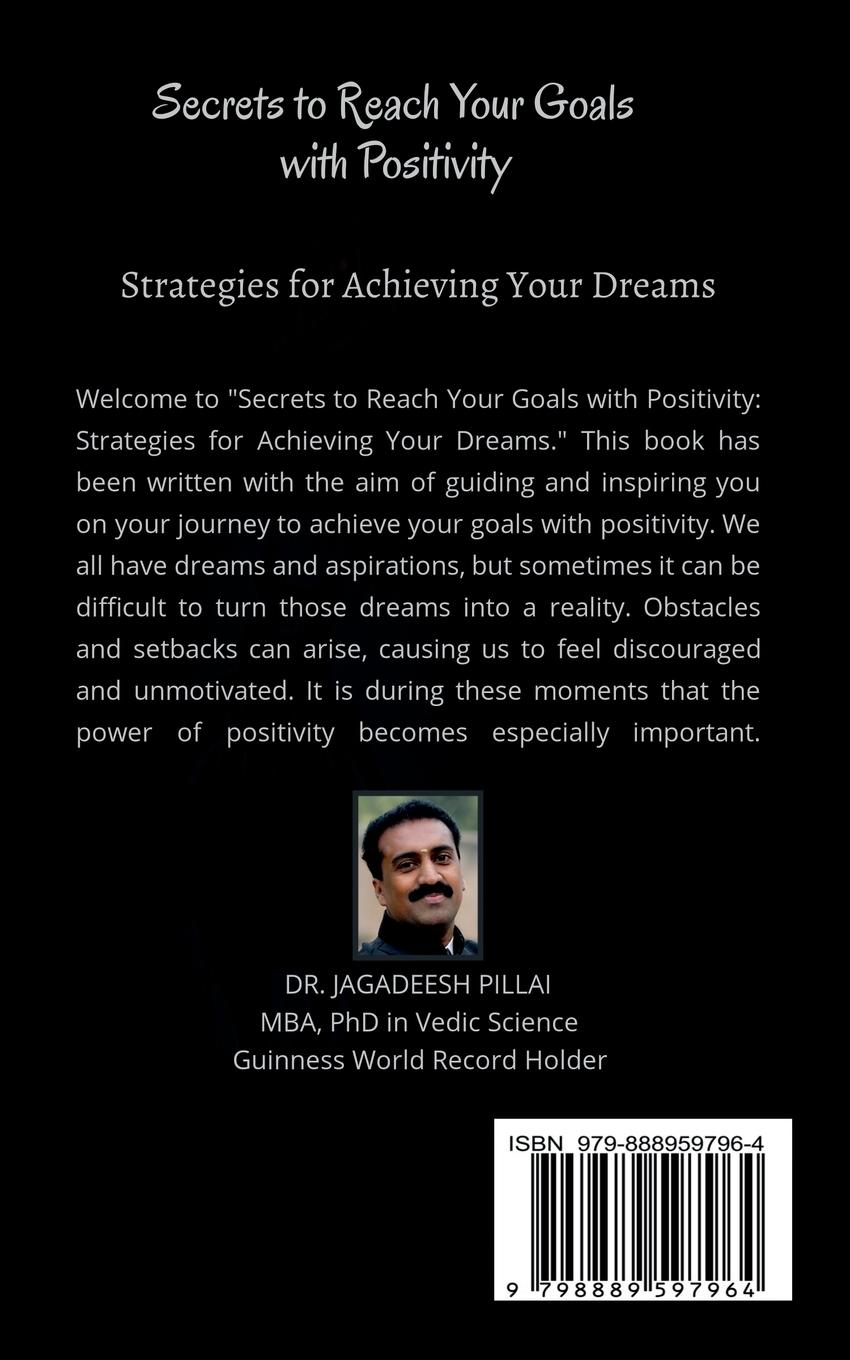 Rückseitencover Secrets to Reach Your Goals with Positivity