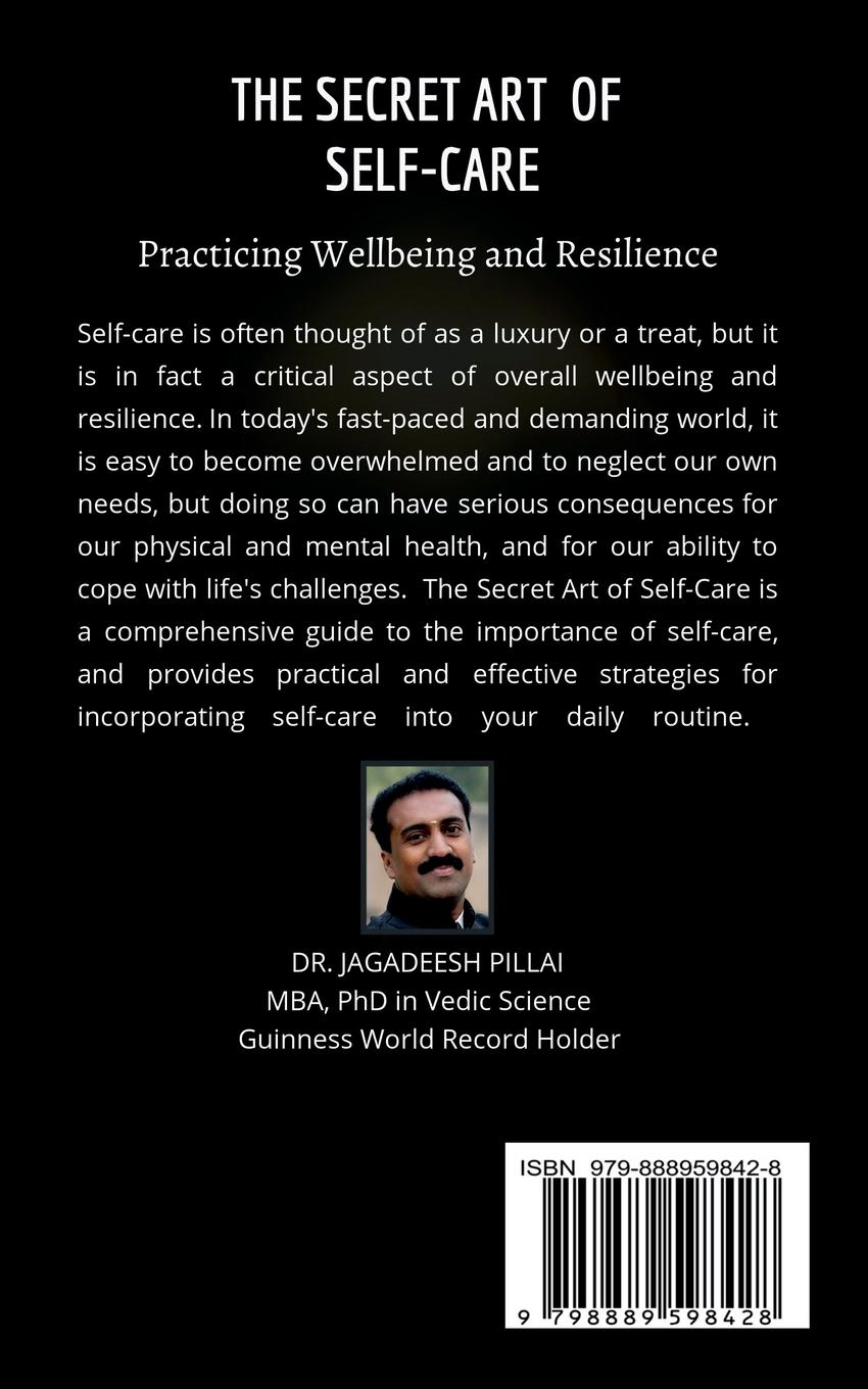 Rückseitencover The Secret Art of Self-Care