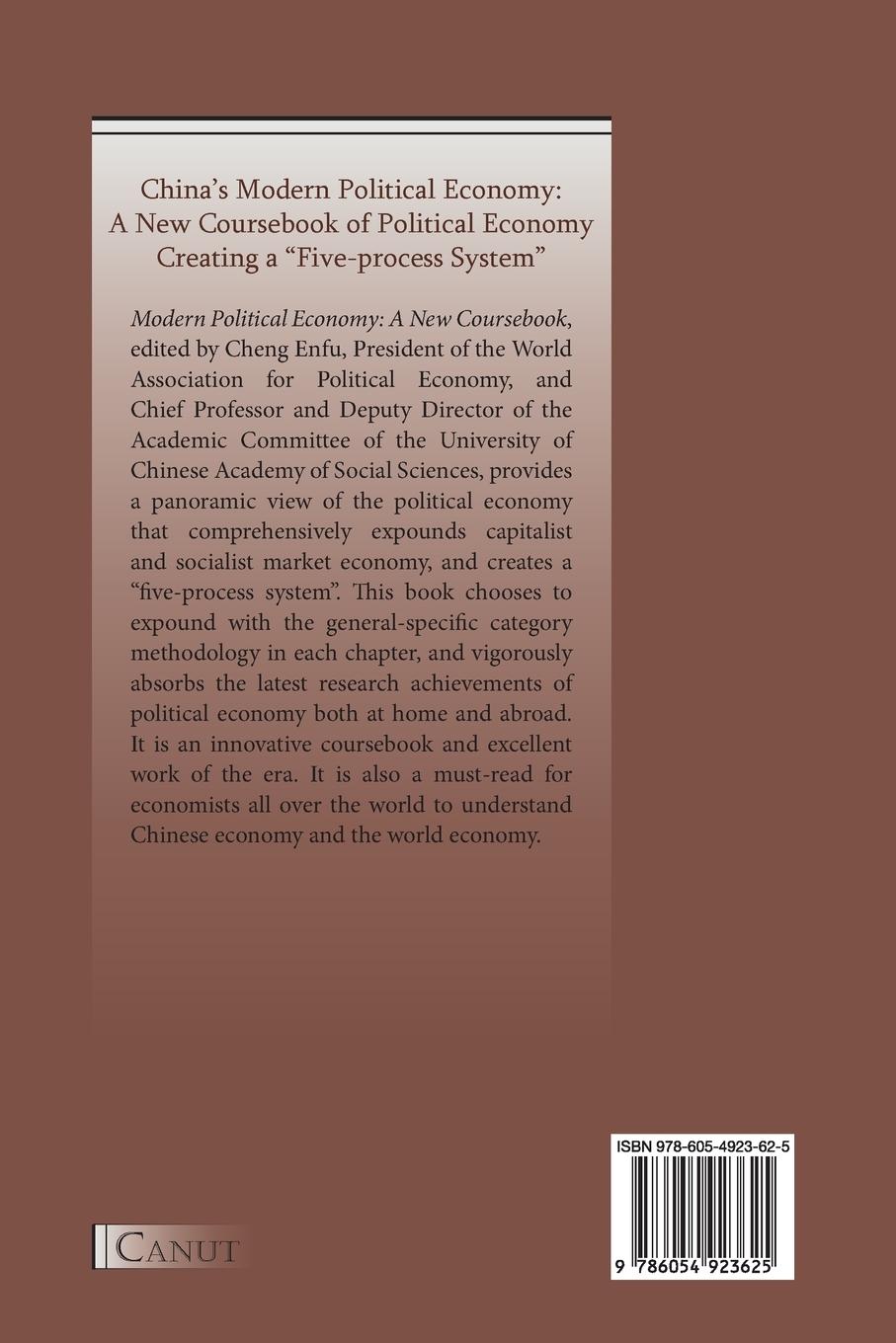 Rückseitencover Modern Political Economy