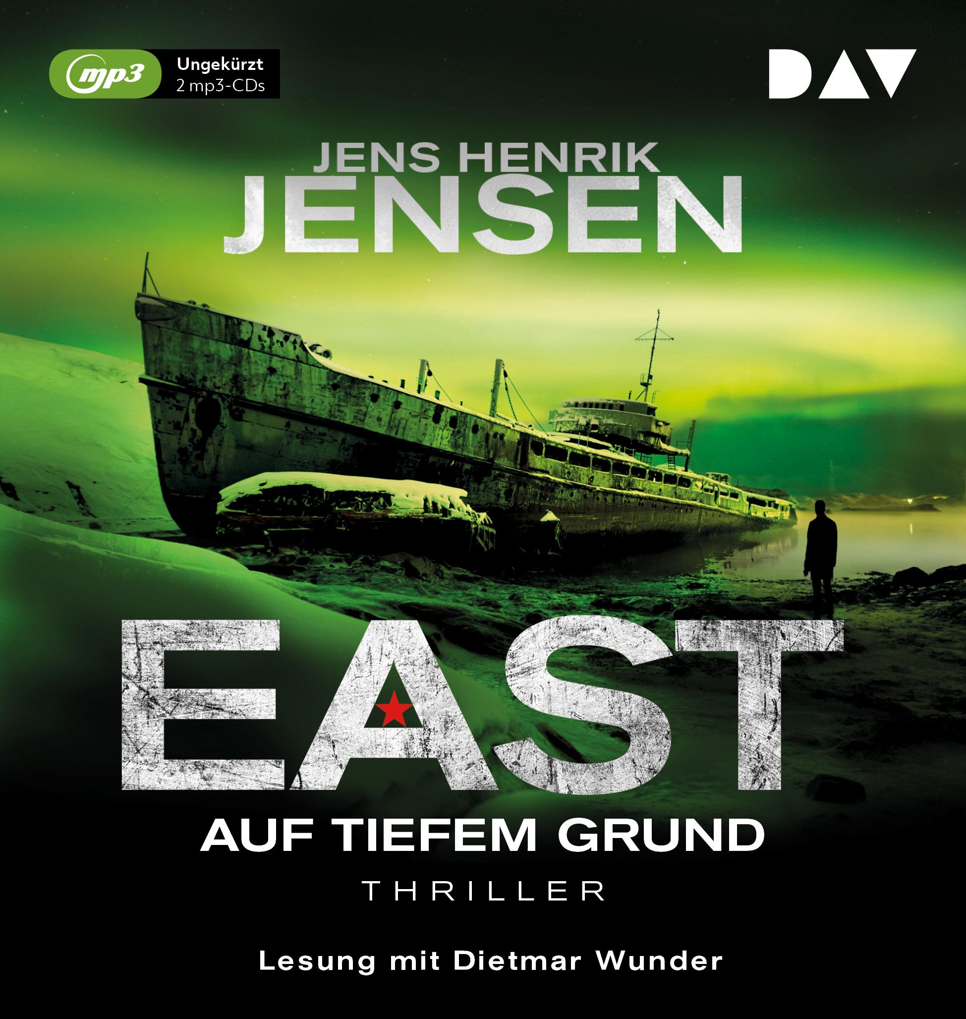 Vorderes Coverbild EAST. Auf tiefem Grund
