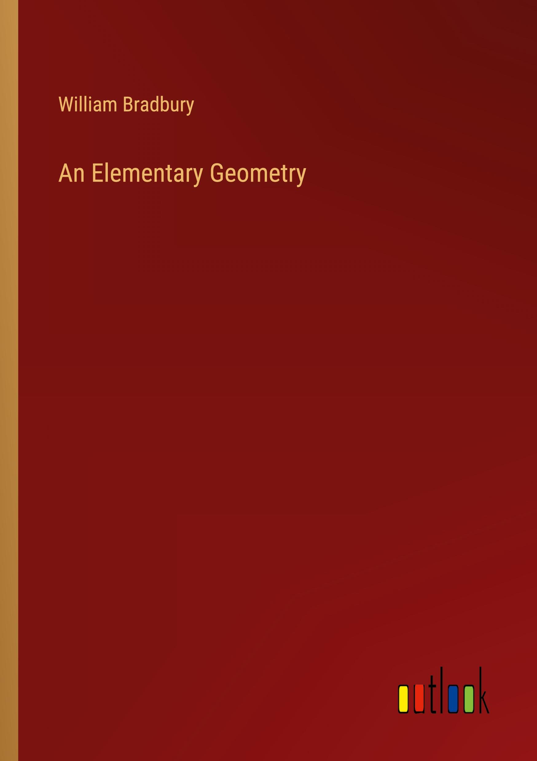Vorderes Coverbild An Elementary Geometry