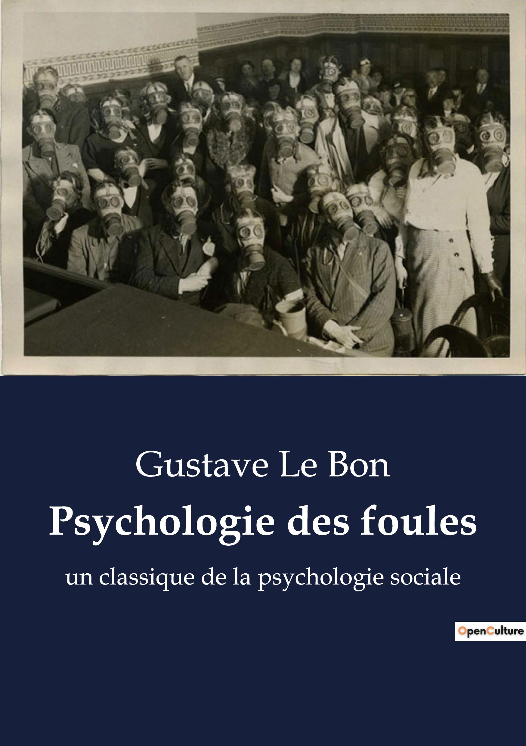 Vorderes Coverbild Psychologie des foules