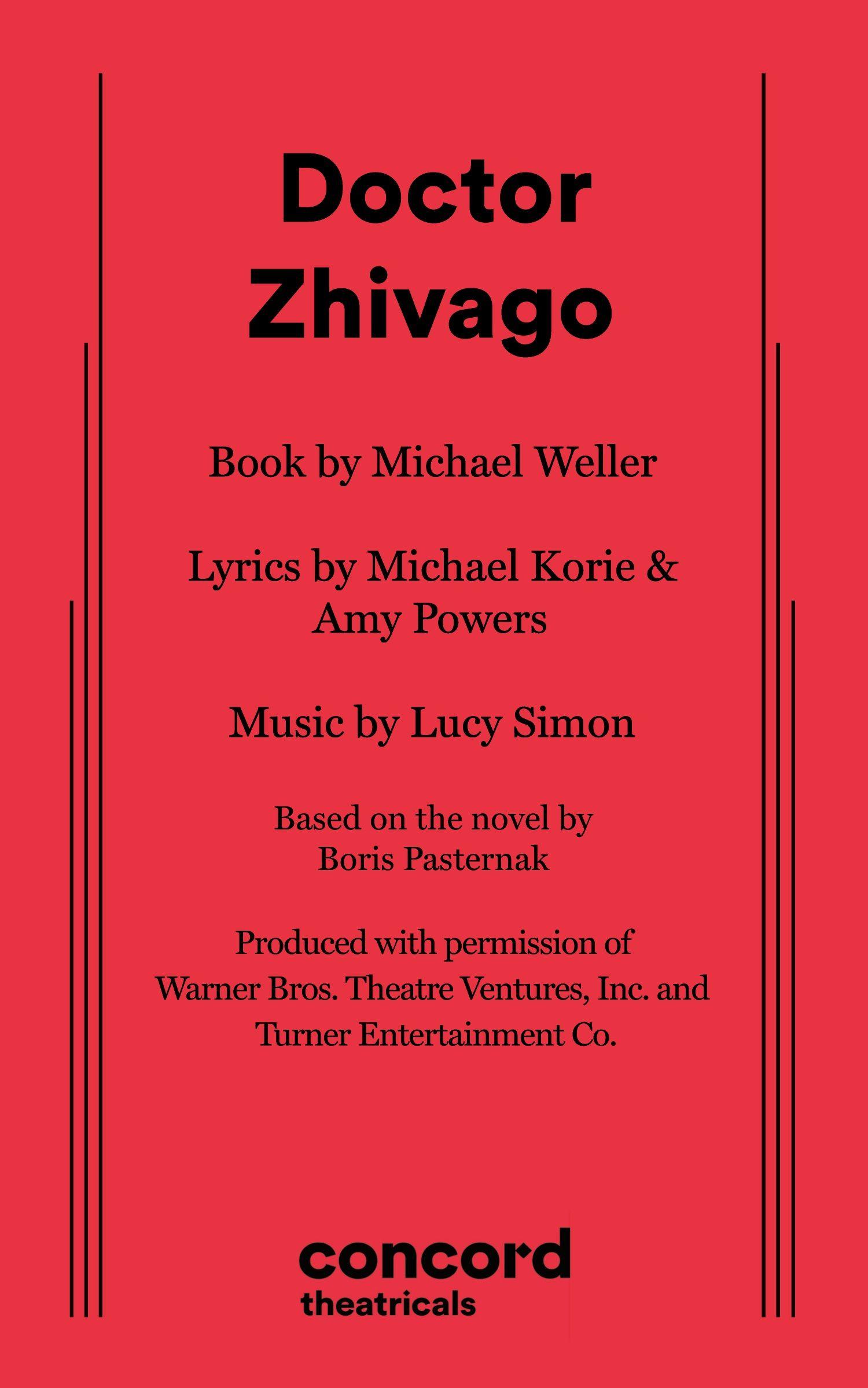 Vorderes Coverbild Doctor Zhivago