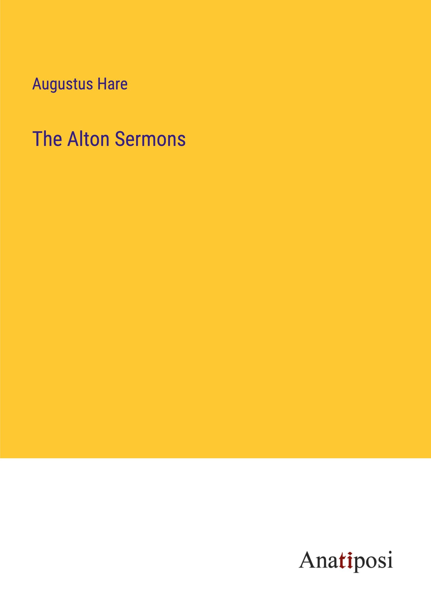 Vorderes Coverbild The Alton Sermons