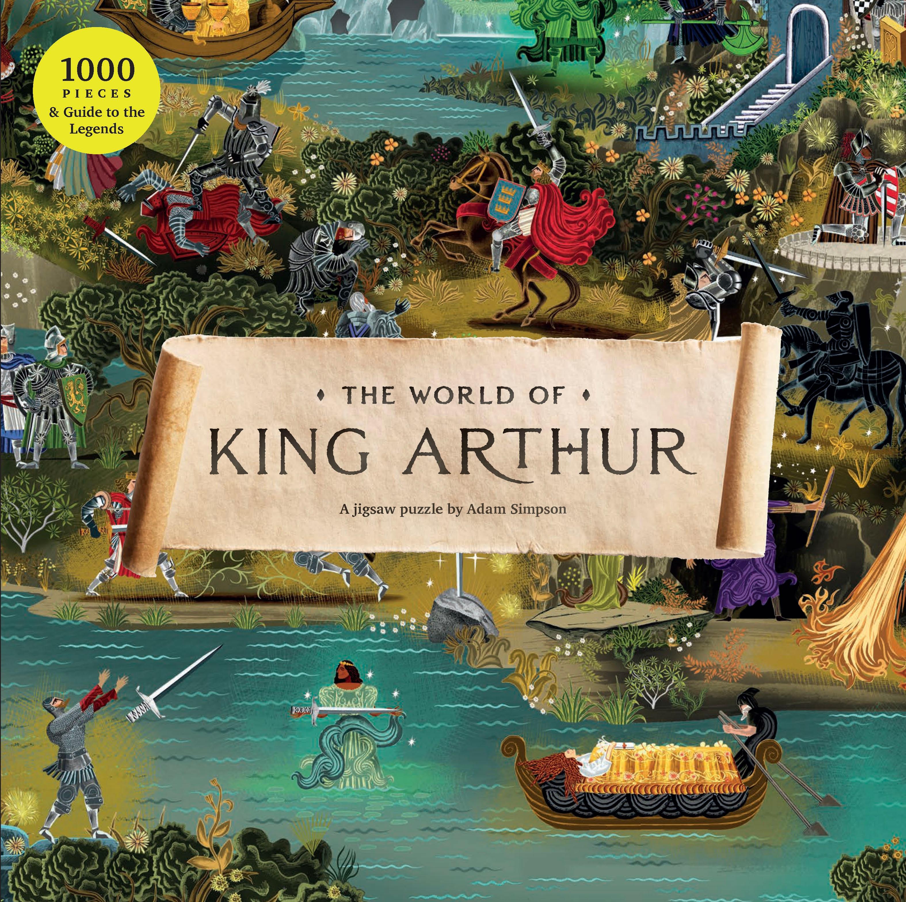 Vorderes Coverbild The World of King Arthur 1000 Piece Puzzle