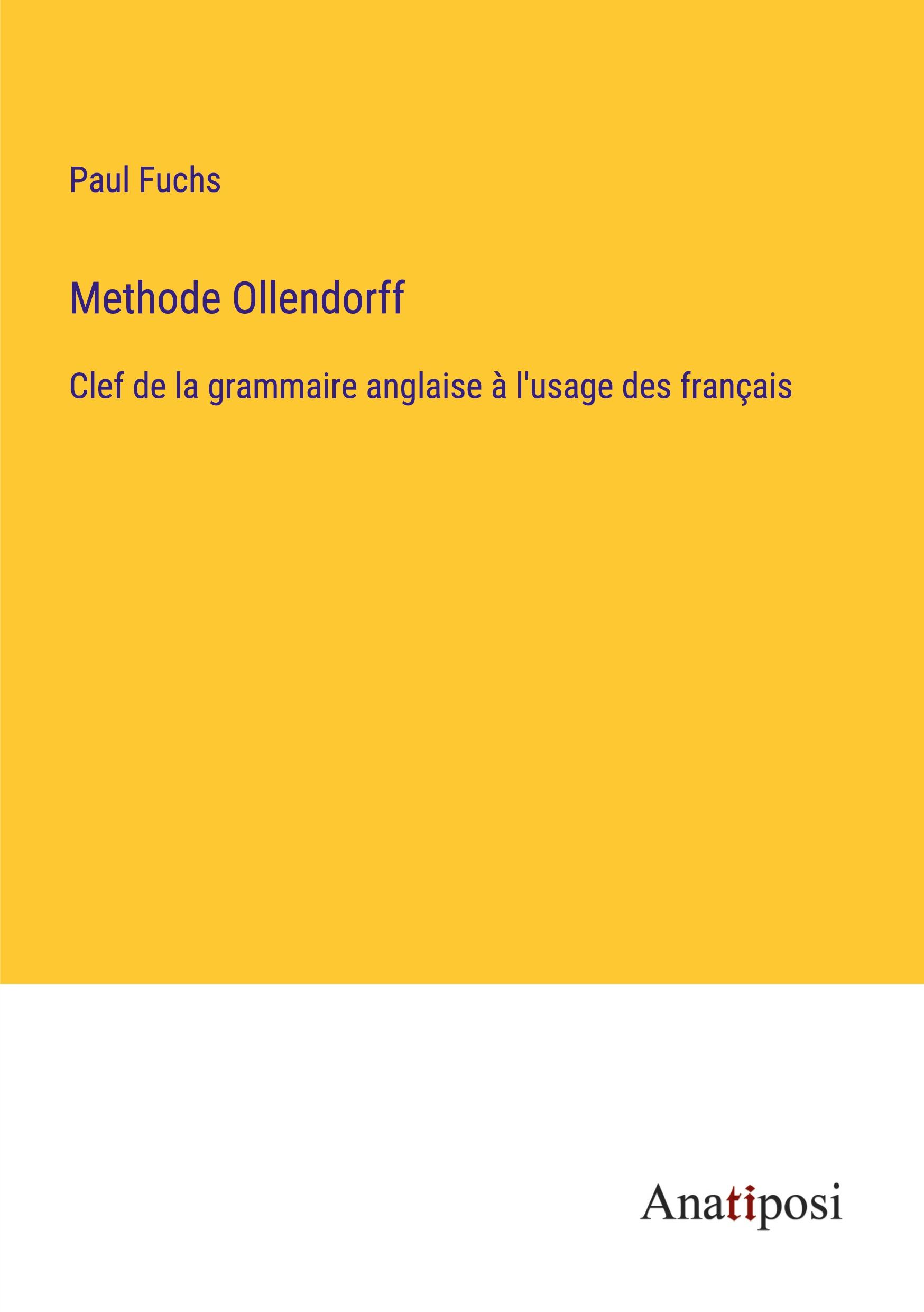 Vorderes Coverbild Methode Ollendorff
