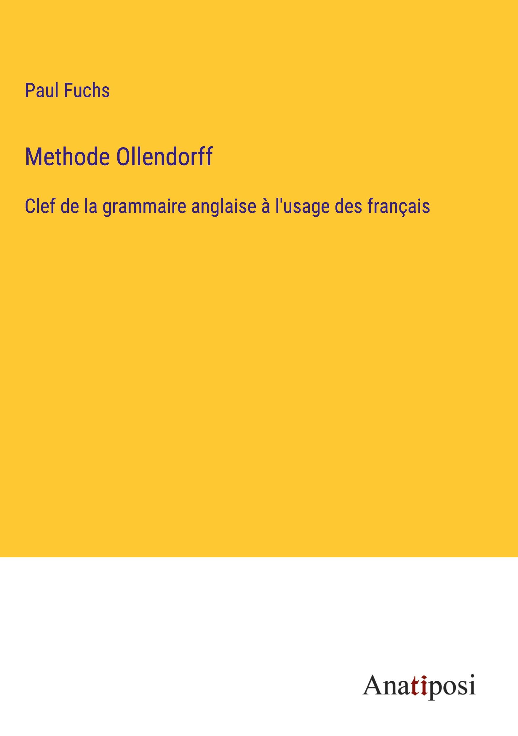 Vorderes Coverbild Methode Ollendorff