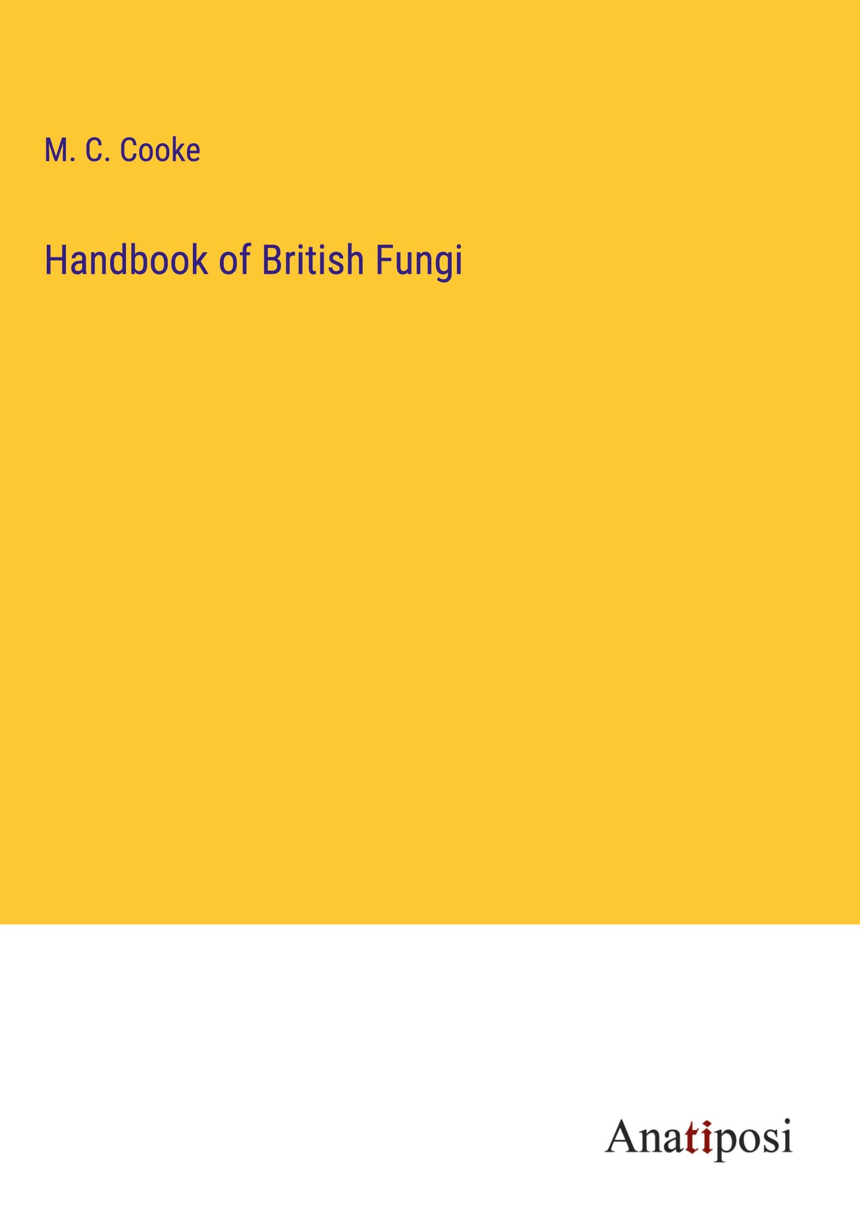 Vorderes Coverbild Handbook of British Fungi