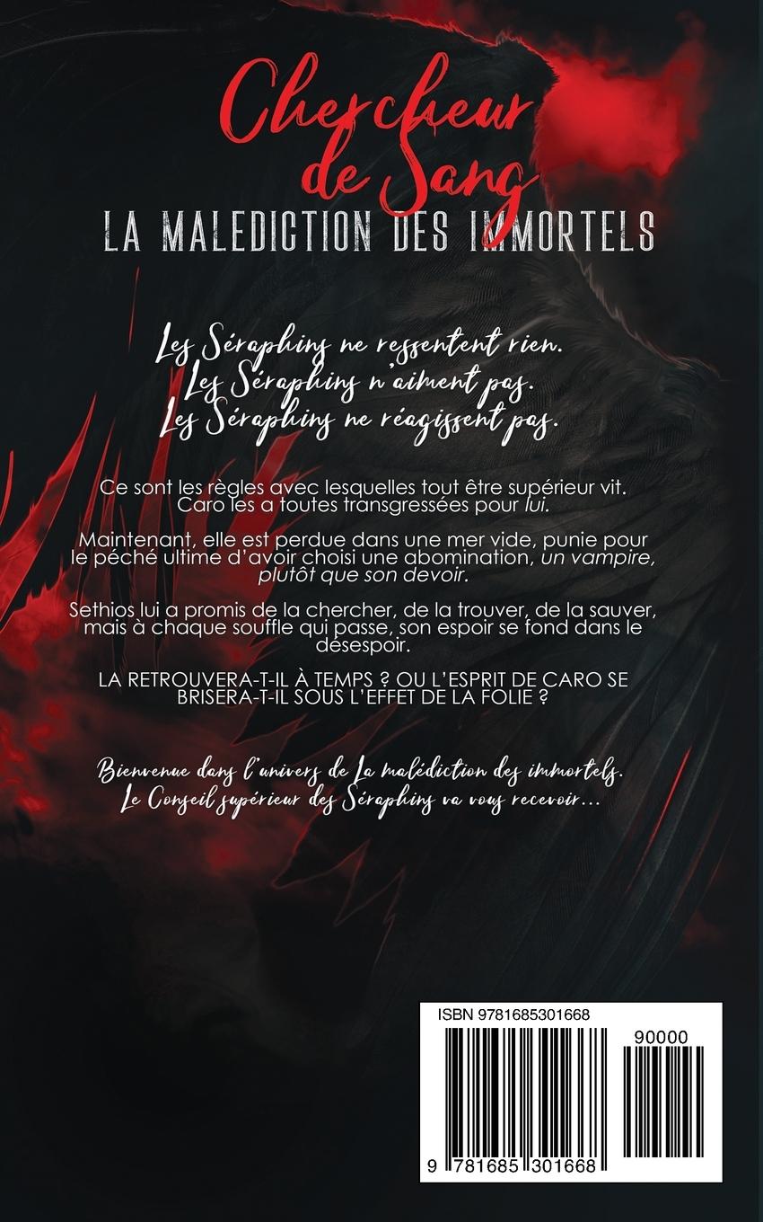 Rückseitencover Chercheur de sang