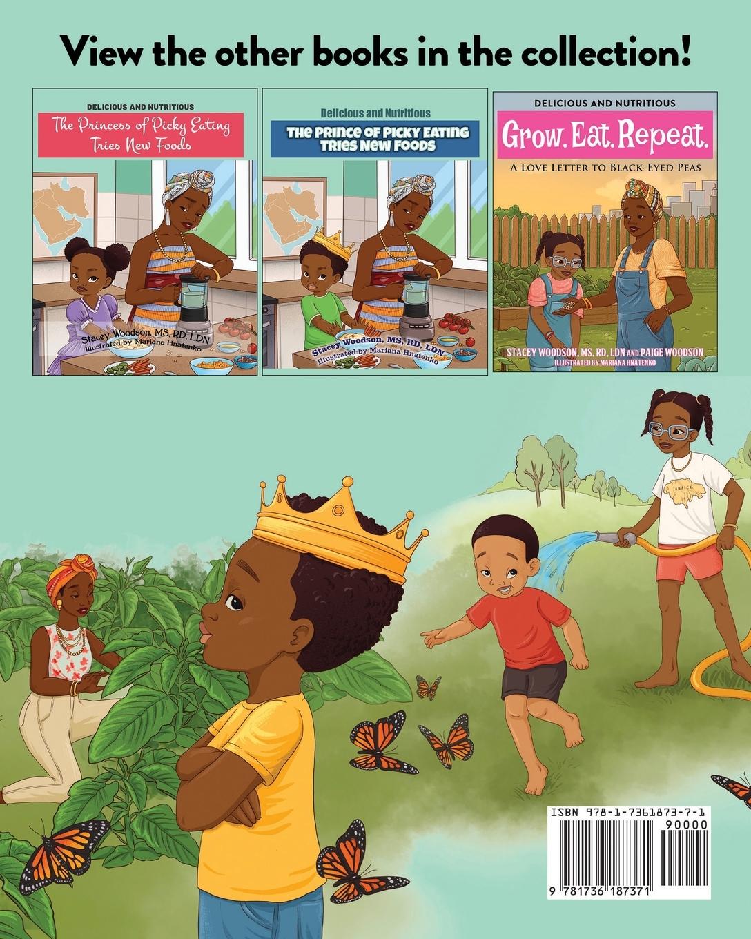 Rückseitencover The Prince of Picky Eating Tries New Foods Activity Book