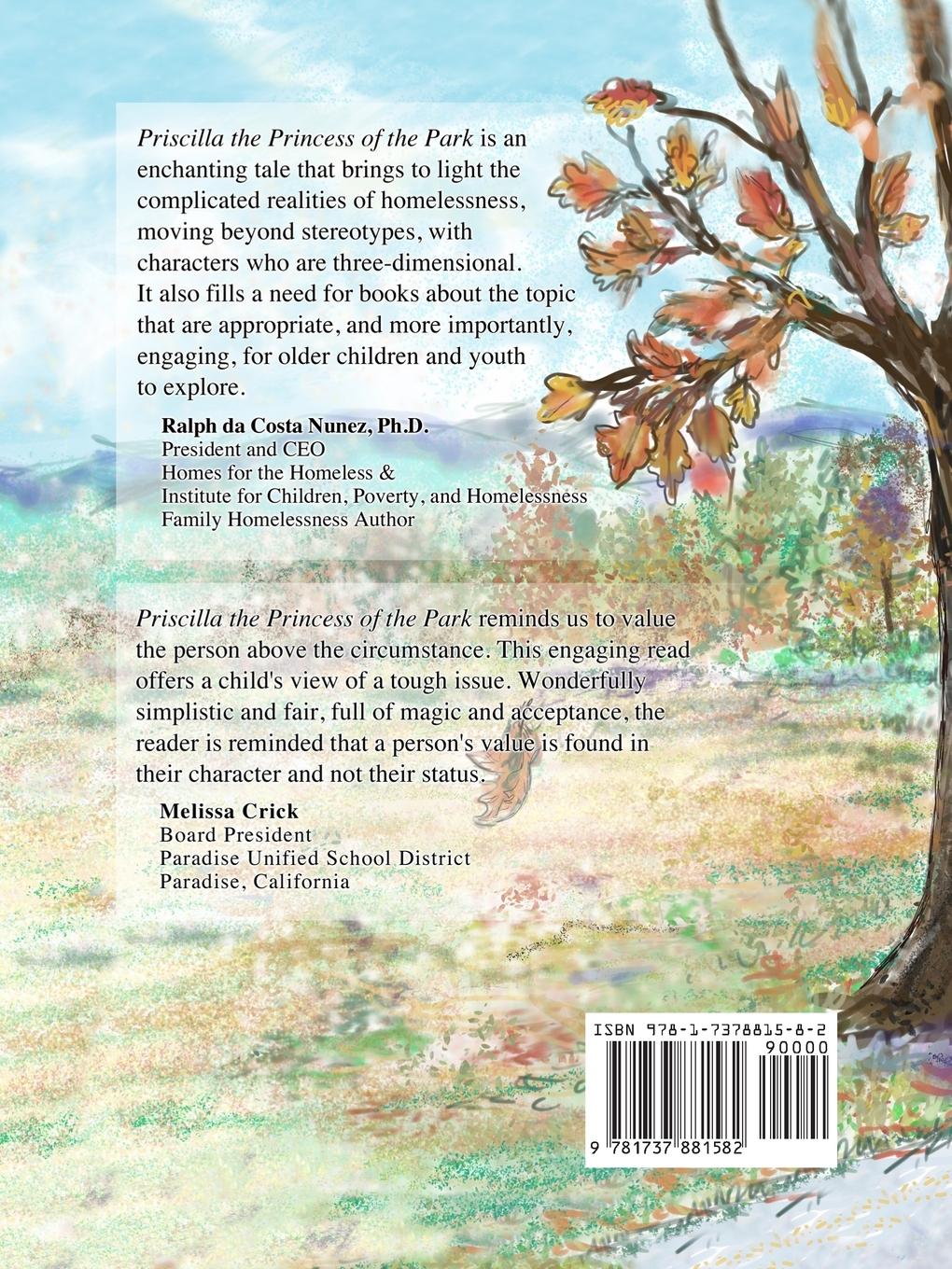 Rückseitencover Priscilla the Princess of the Park