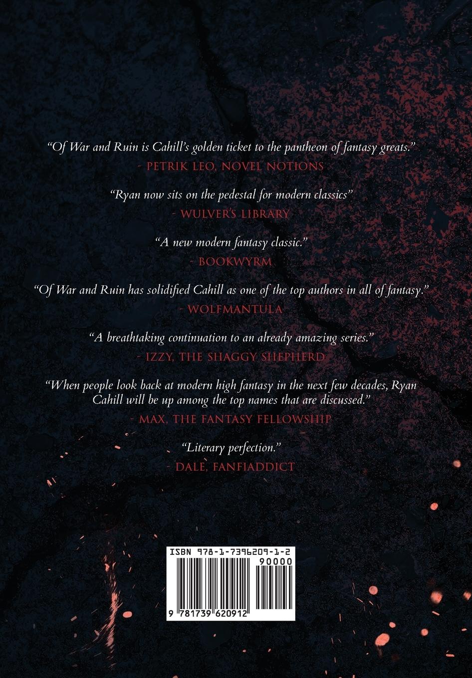 Rückseitencover Of War and Ruin