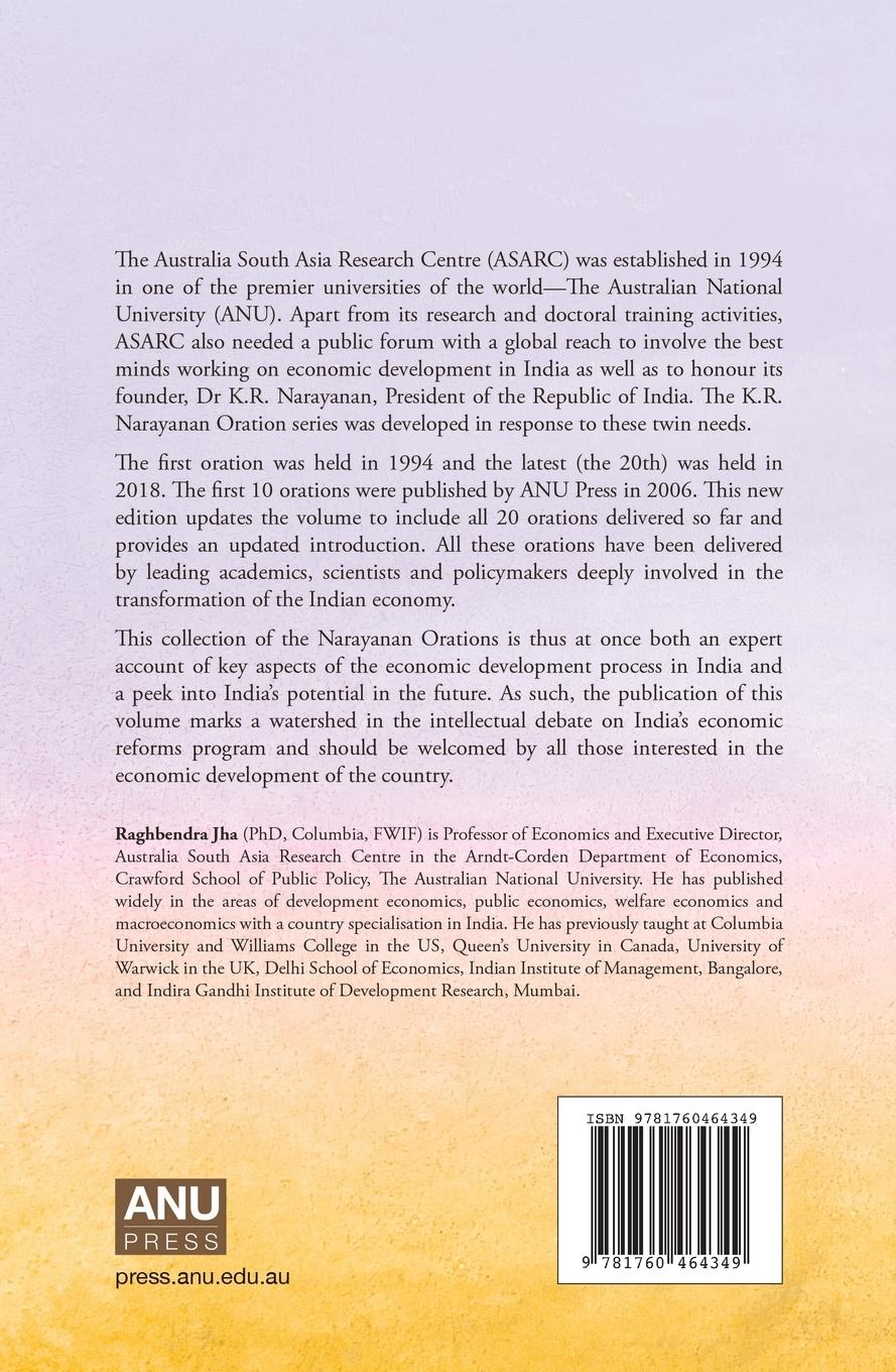 Rückseitencover Twenty K.R. Narayanan Orations: Essays by Eminent Persons on the Rapidly Transforming Indian Economy